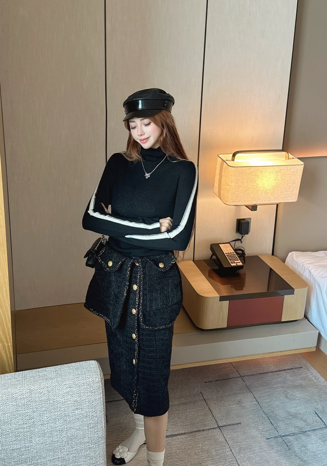 Brun 25fw turtleneck base layer