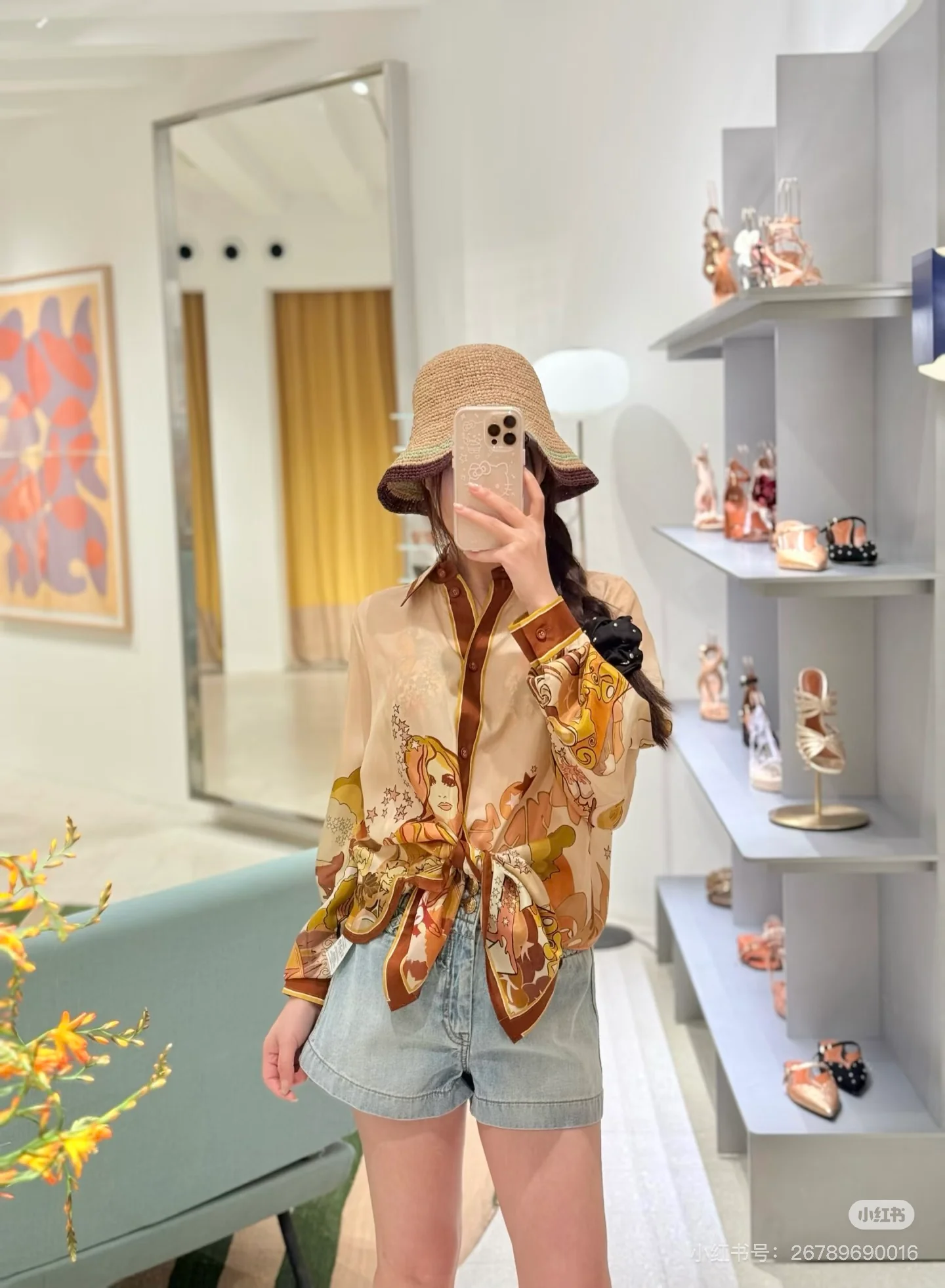 Zimm 26ss print shirts