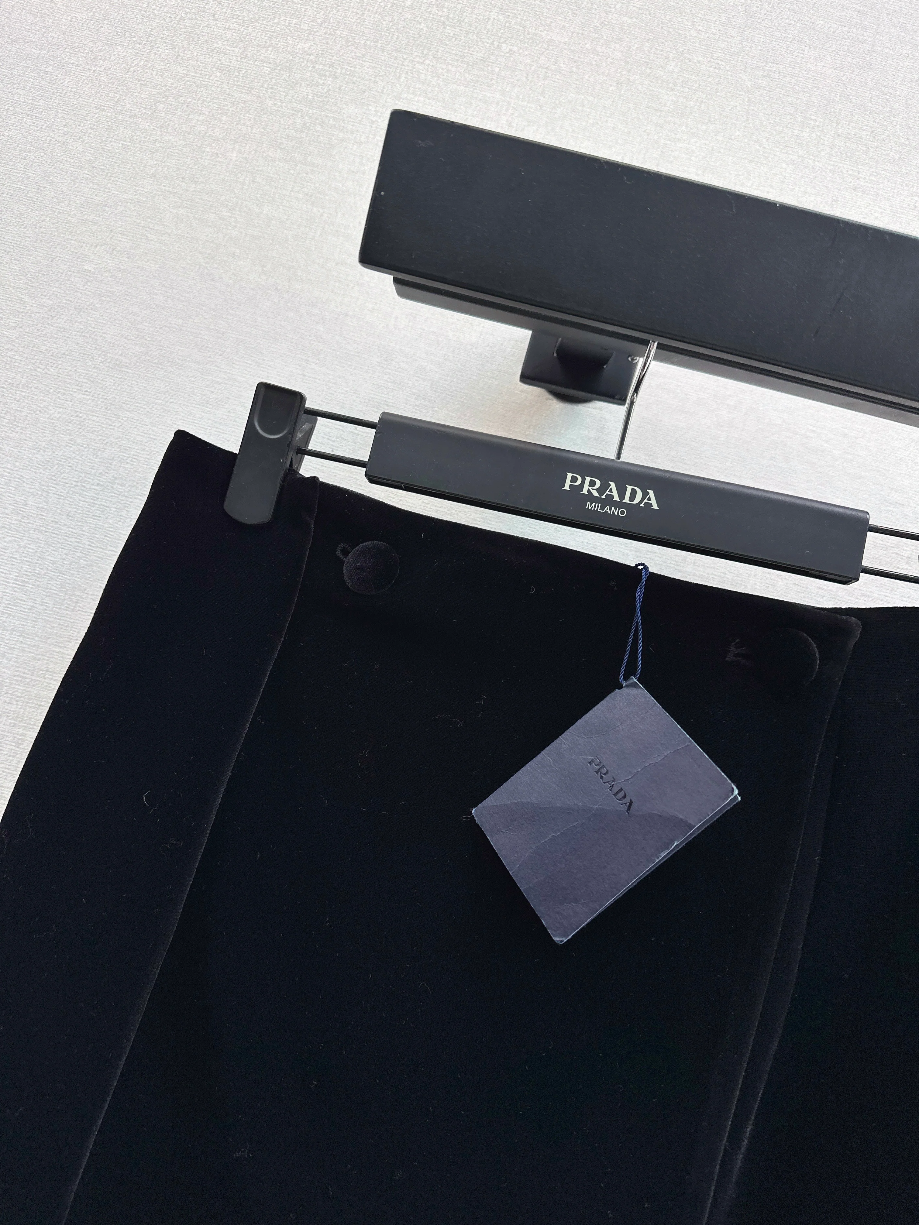 Prad 26ss velvet skirts