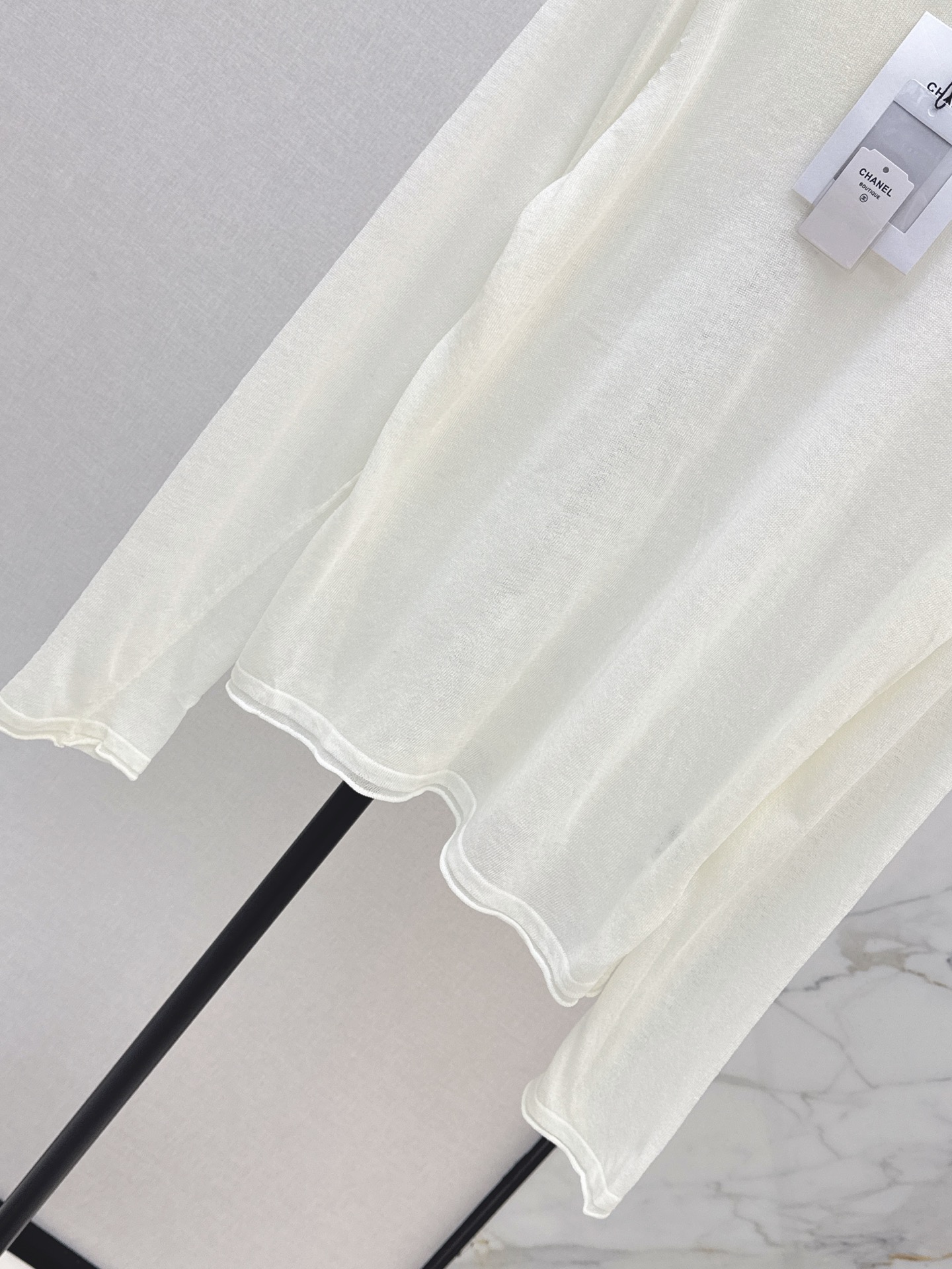 Chan 26ss hooded knitwear