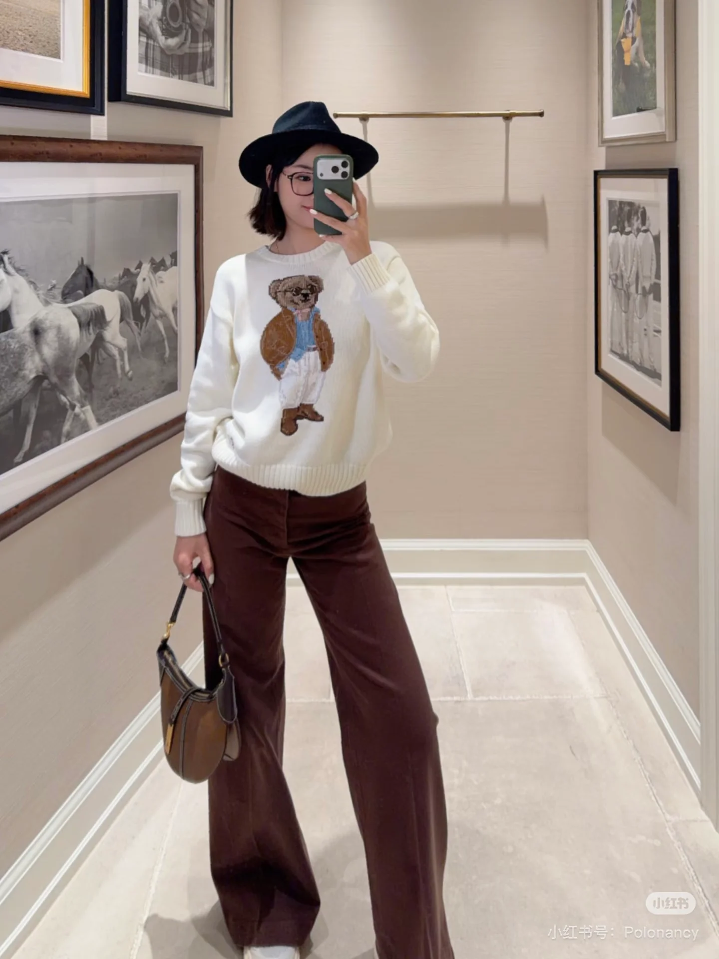 Ralp 26ss embroidery sweater