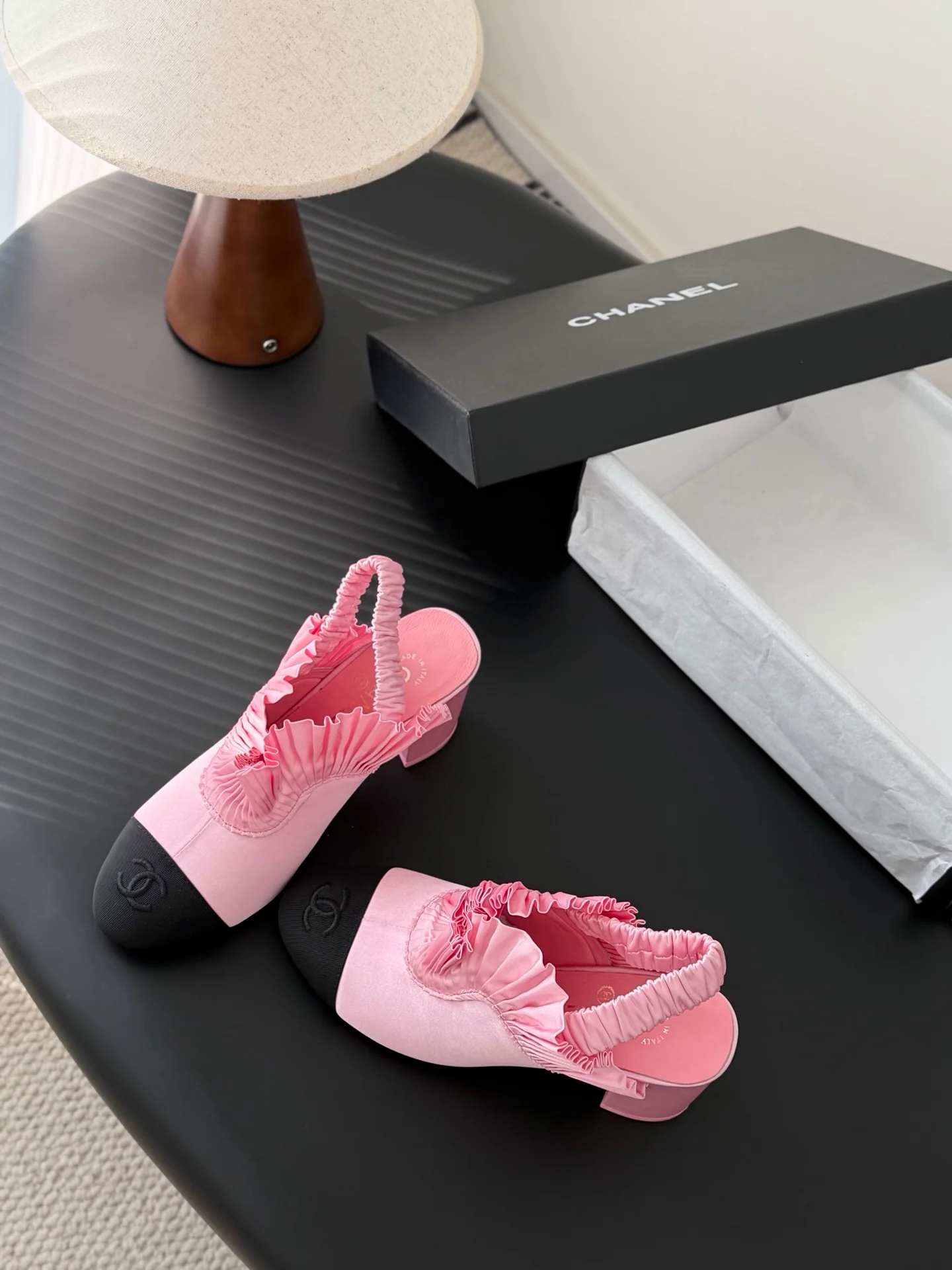 Chan 25fw mary jane chunky heel