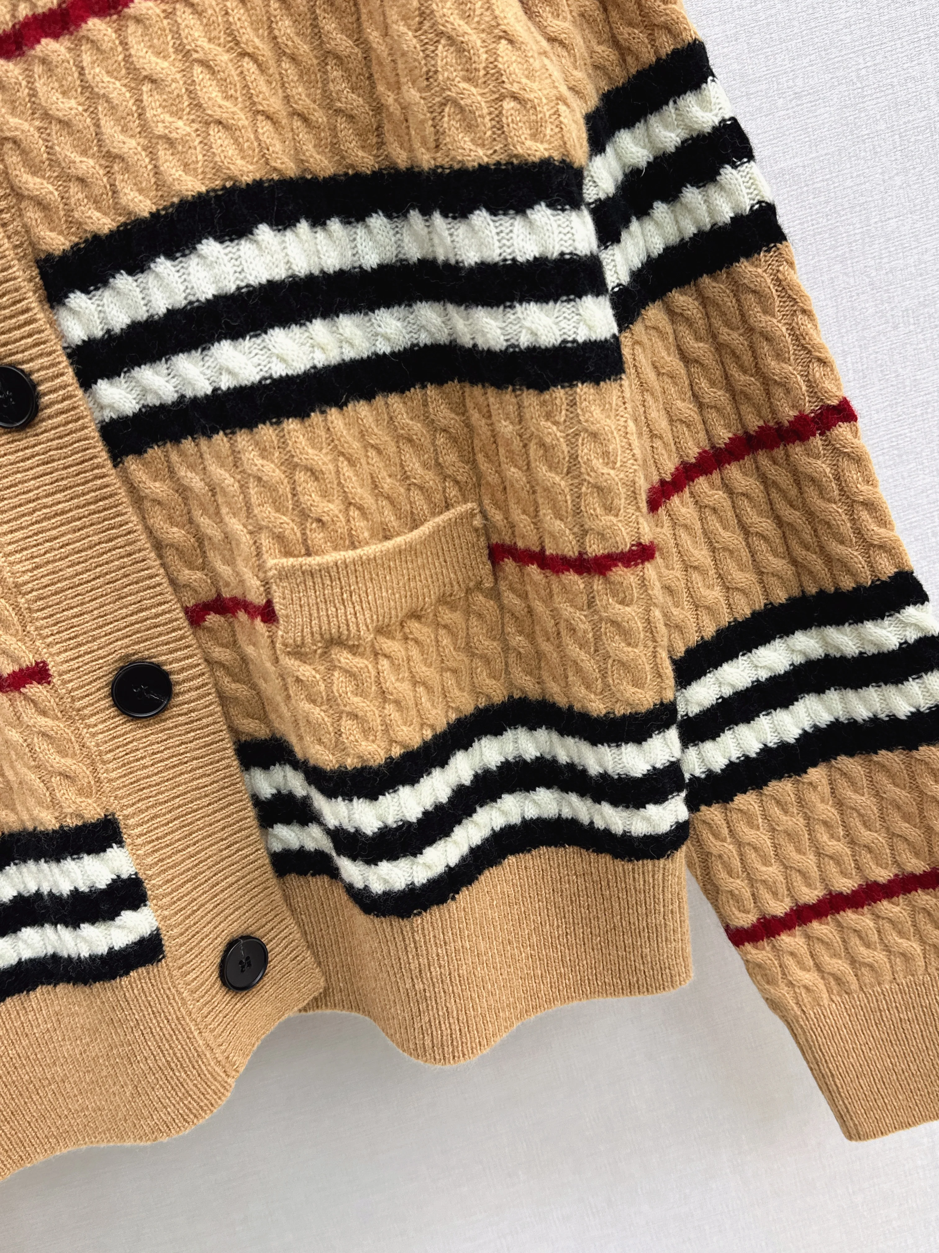 Ralp 26ss stripe cardigan