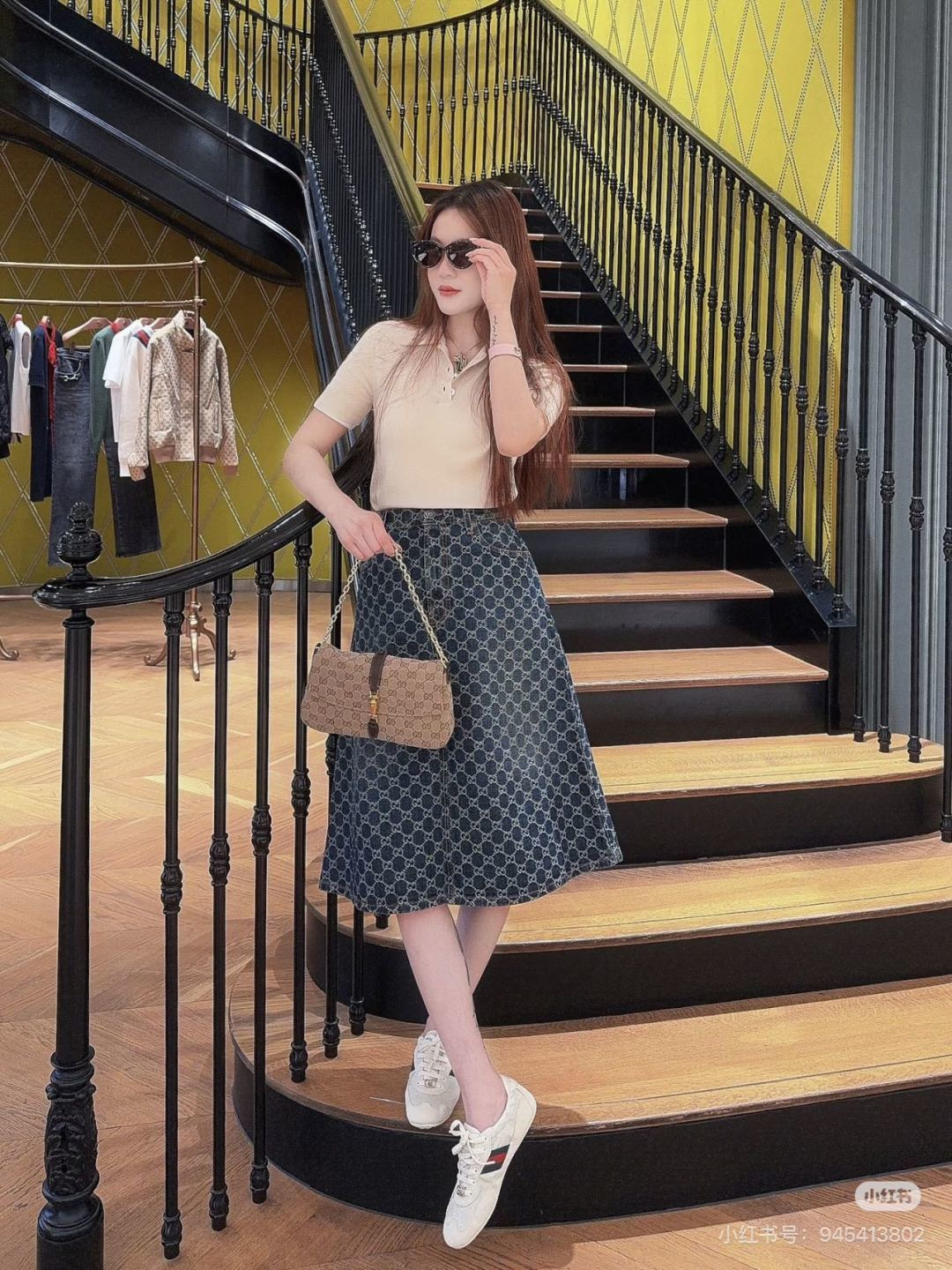 Guc 26ss jacquard skirts