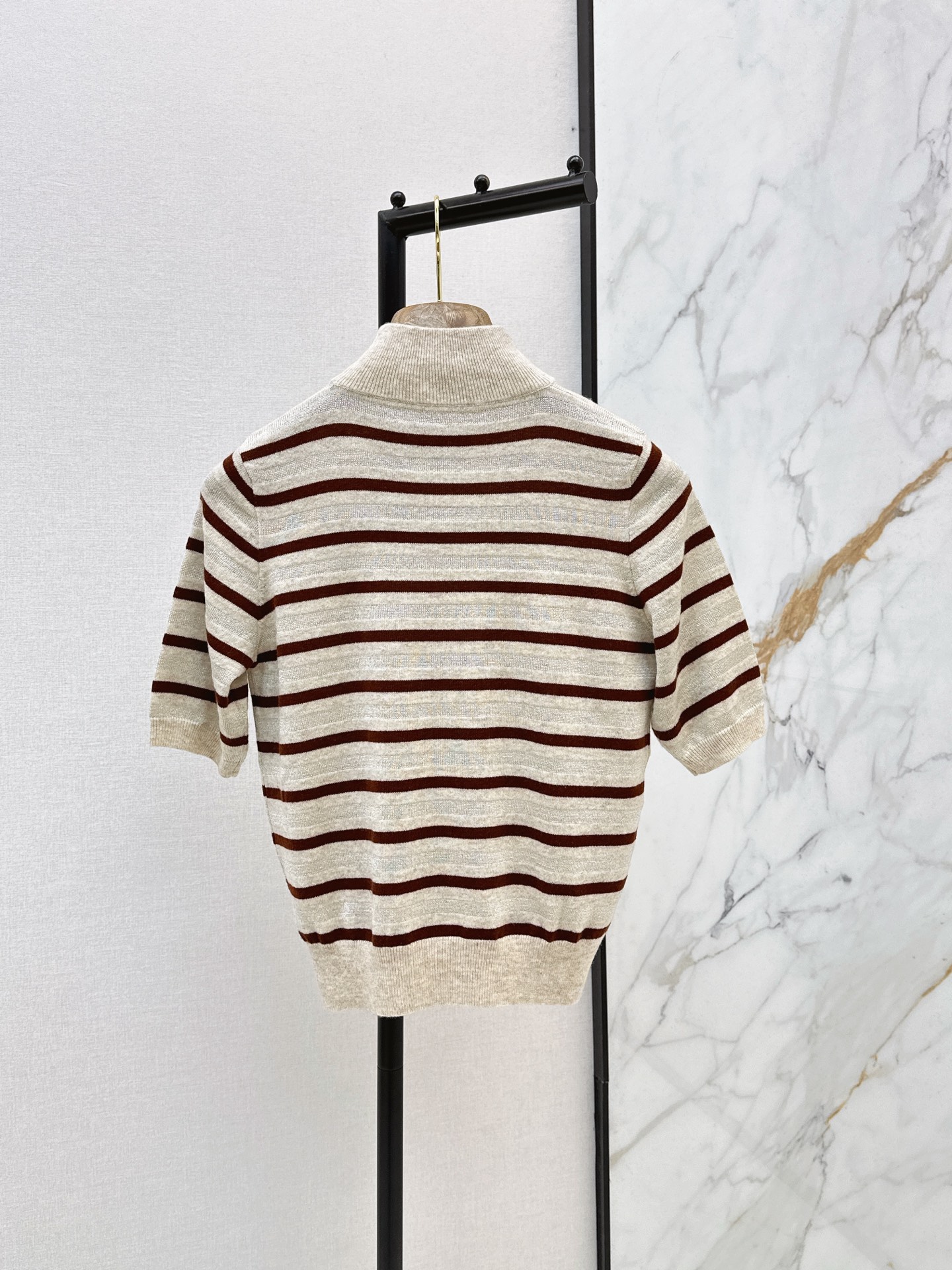Brun 26ss stripe knitwear
