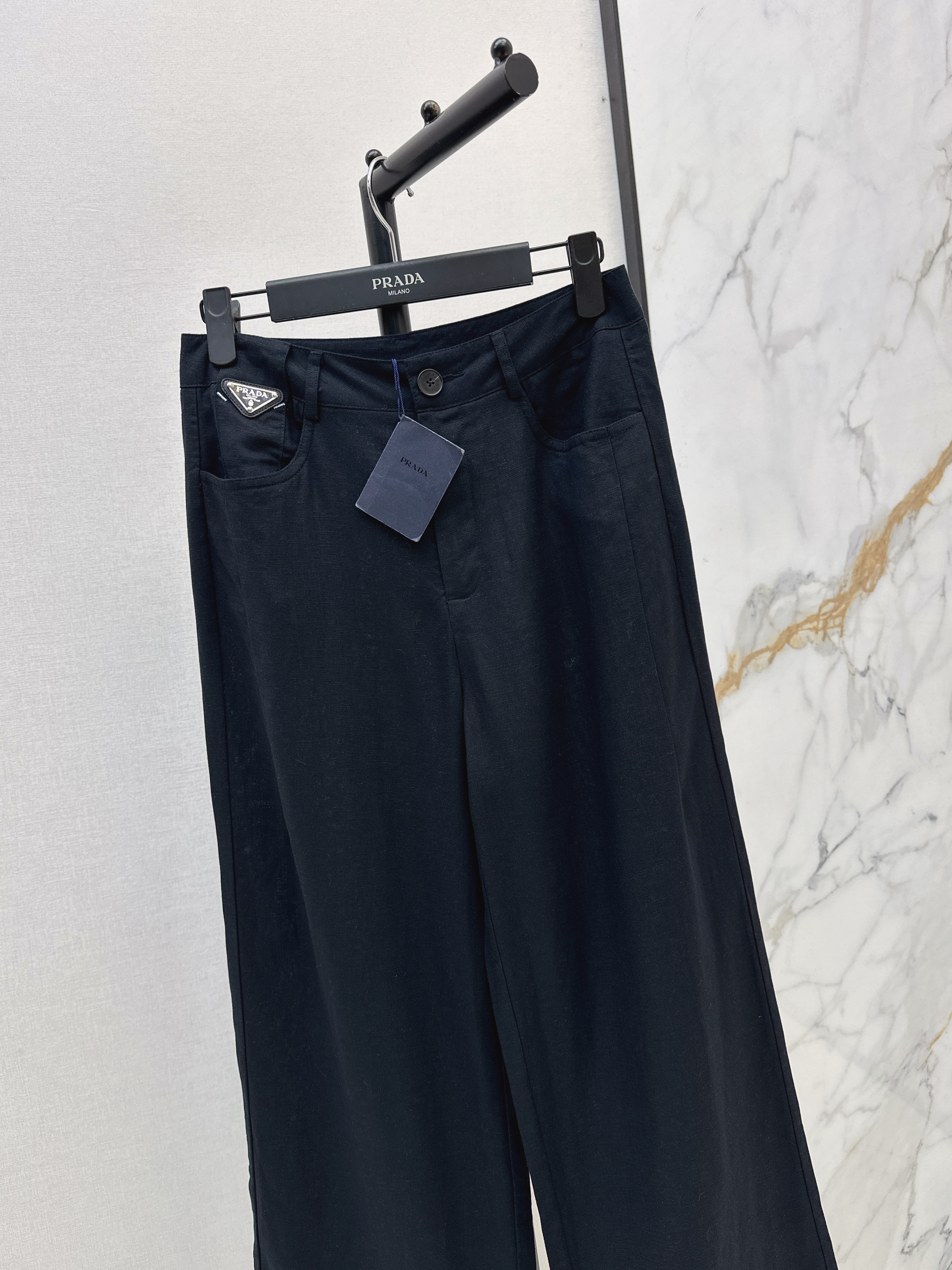 Pra 26SS High-Waisted Wide-Leg Pants