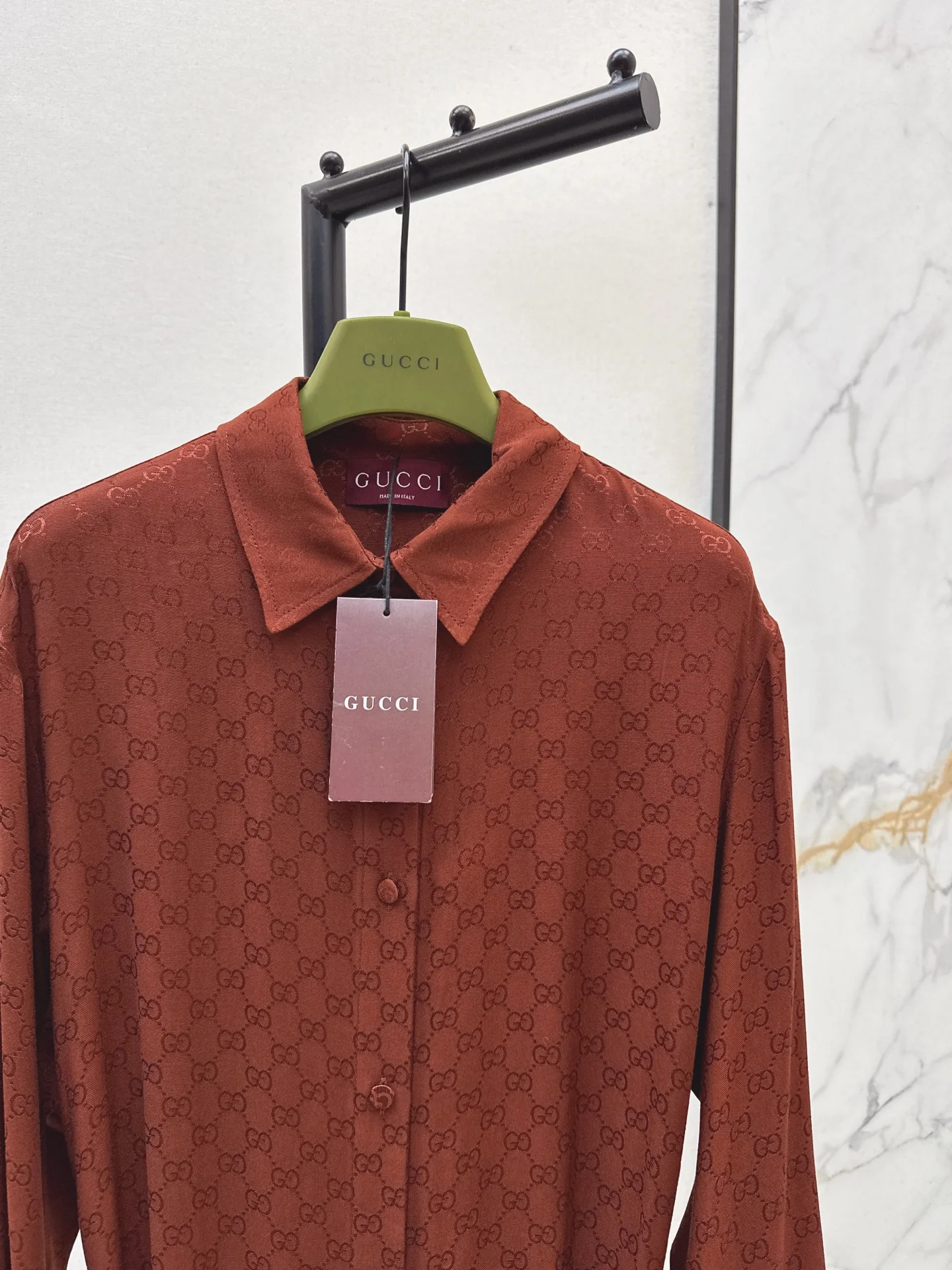 Guc 25fw shirt halter dress