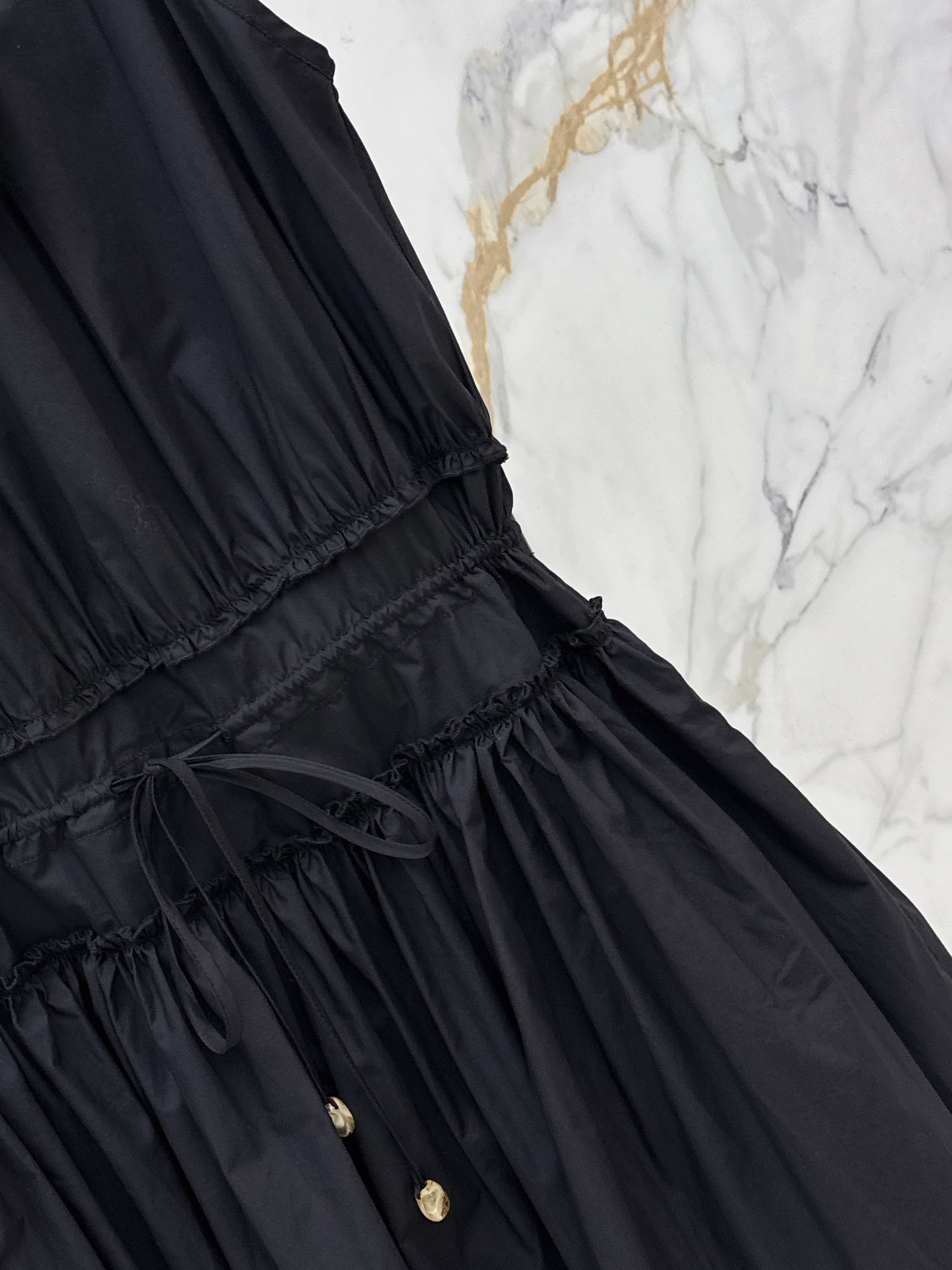 Loe 26ss drawstring dress