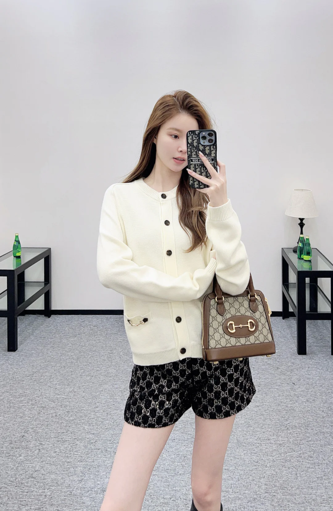Gucc 26ss knit cardigan