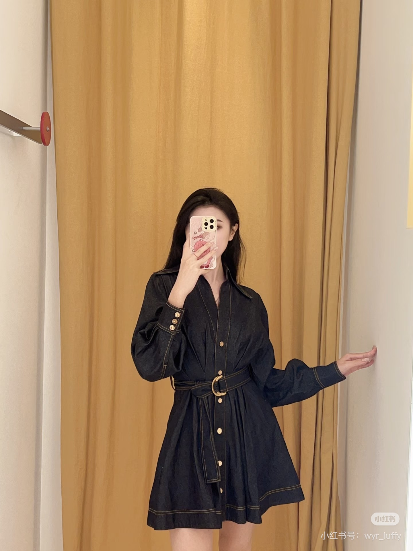 Zimm 26ss denim dress