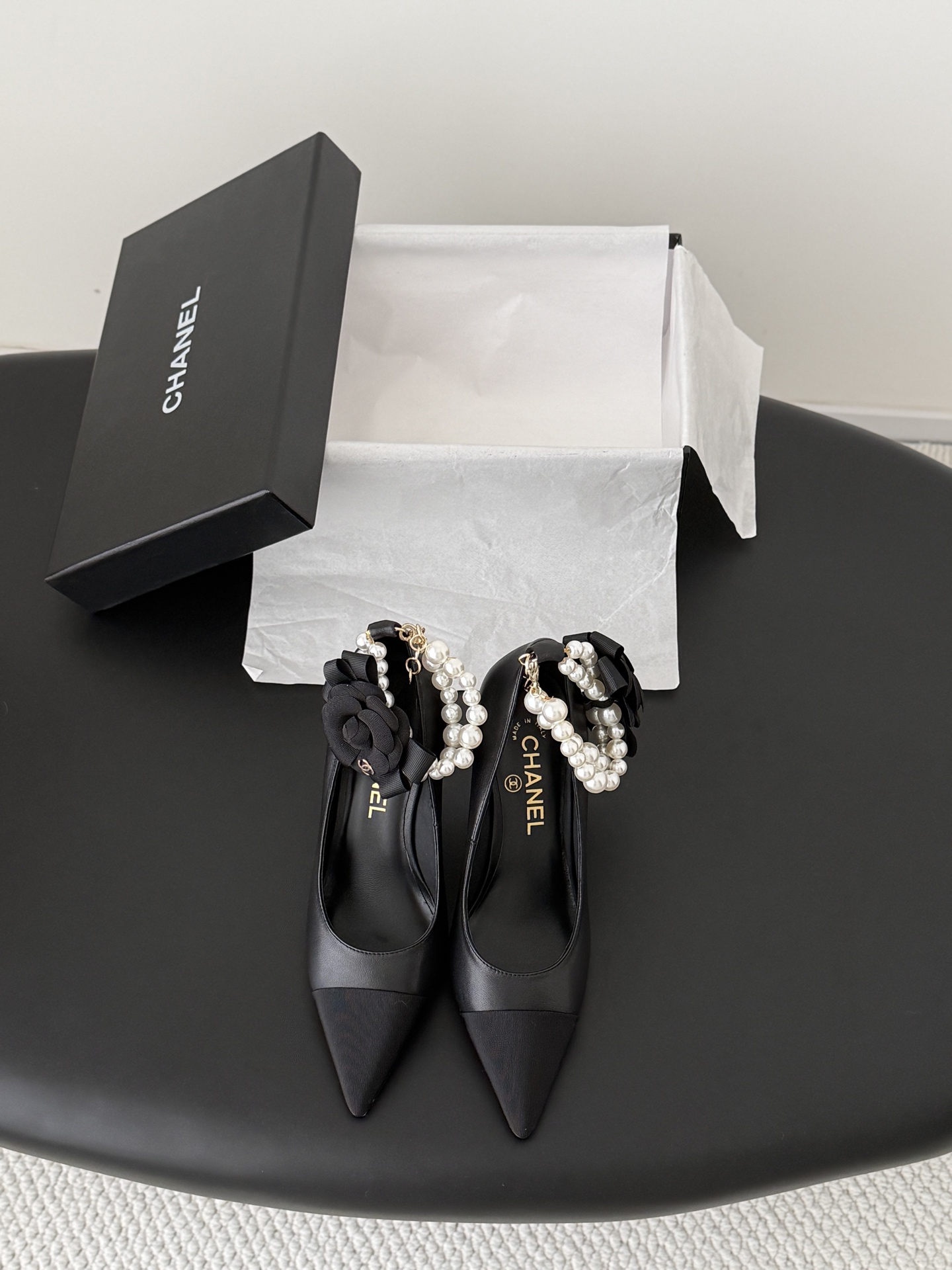 Chan 26ss stilettos mary janes