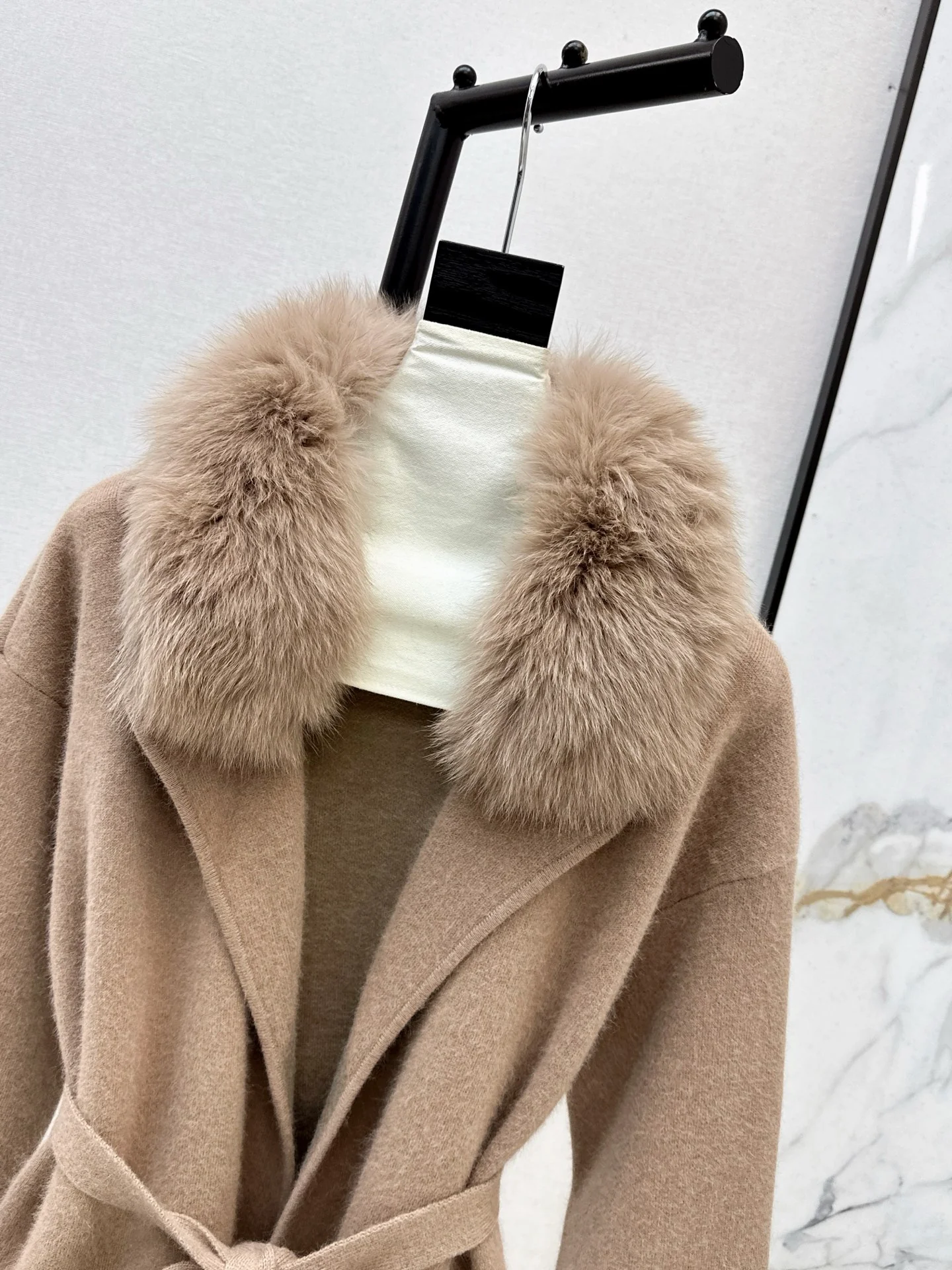 Fend 25fw knit wrap coats