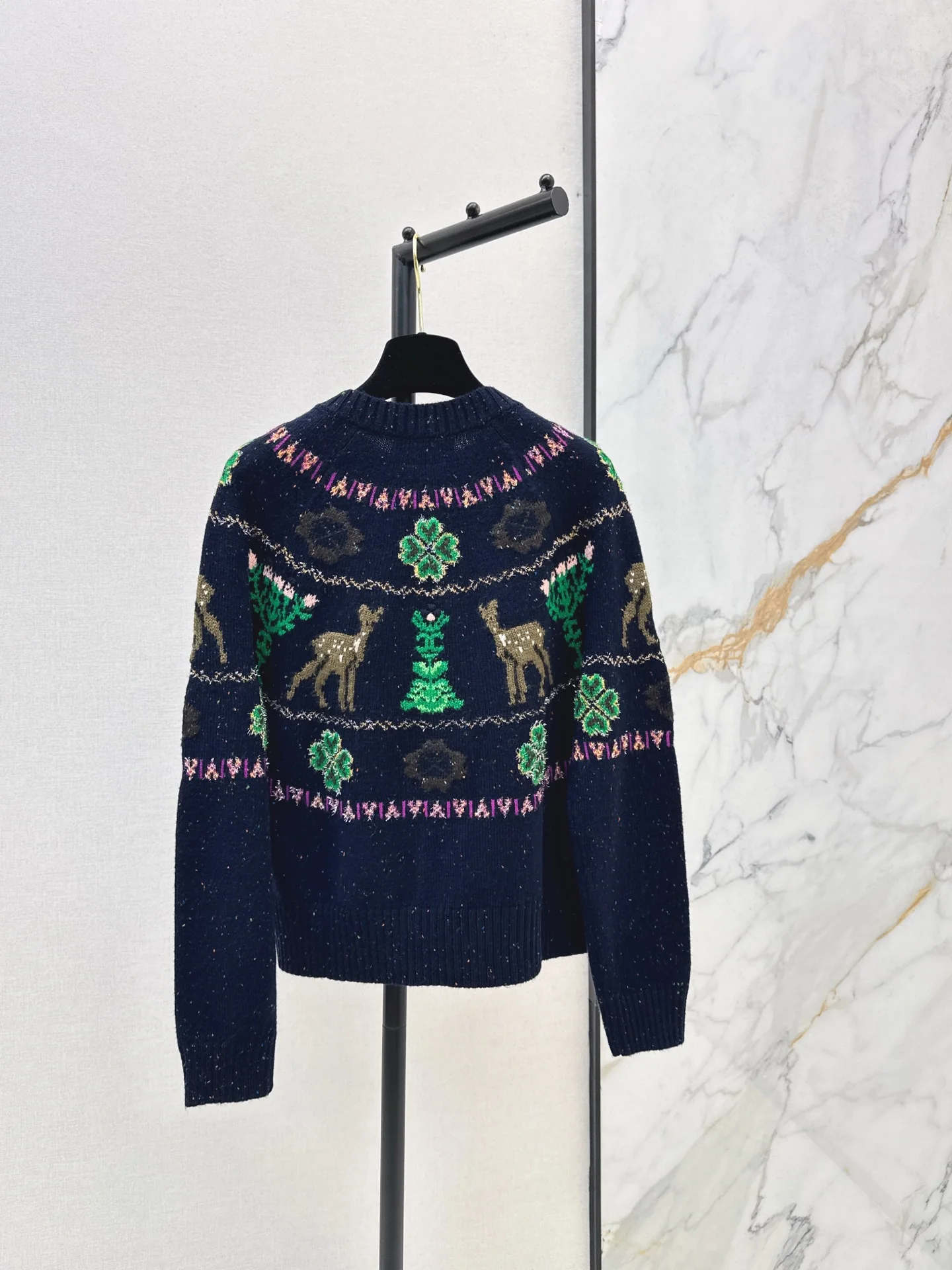 Chan 25fw christmas cardigan