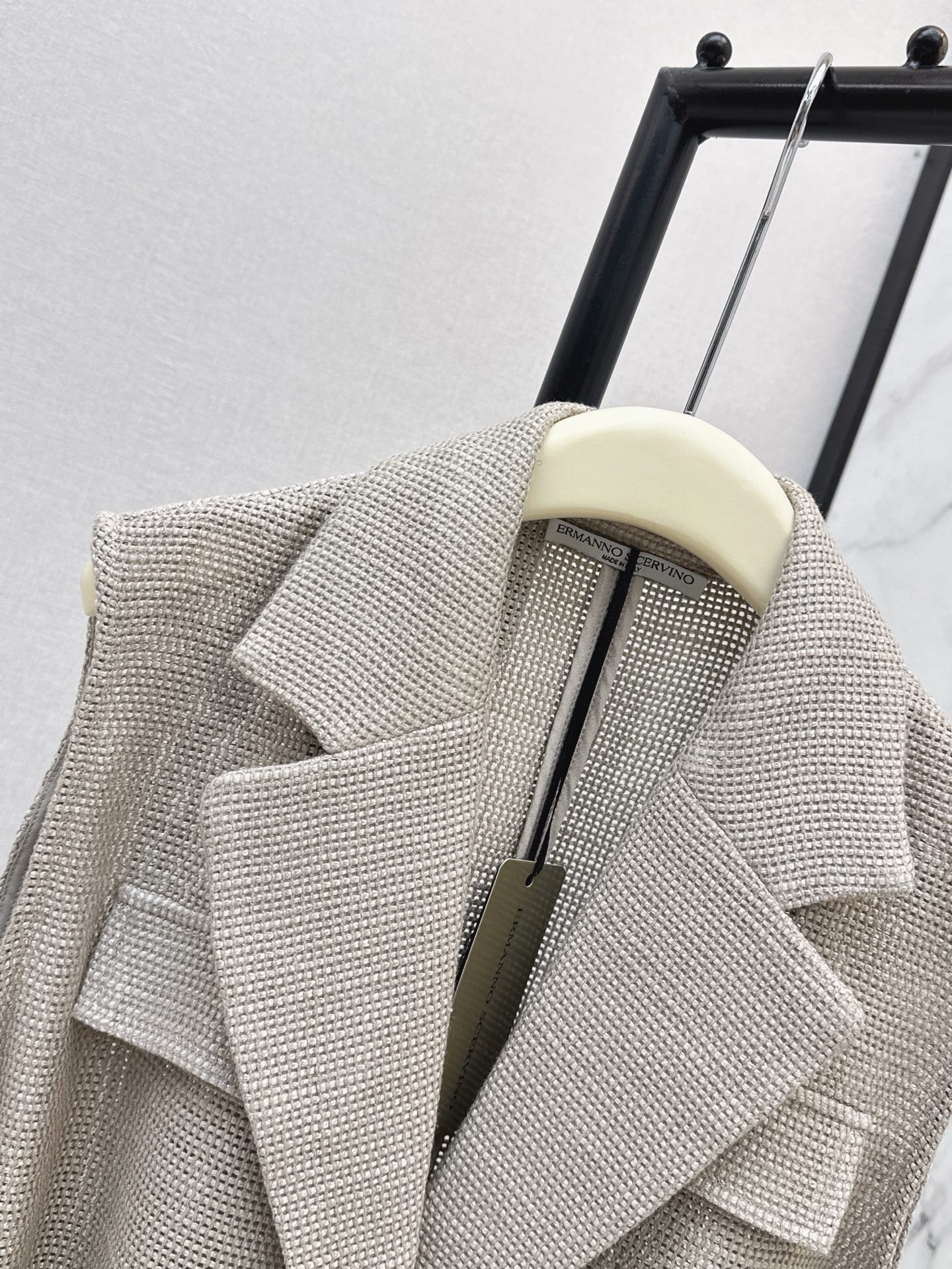 ES 26ss belted waistcoat