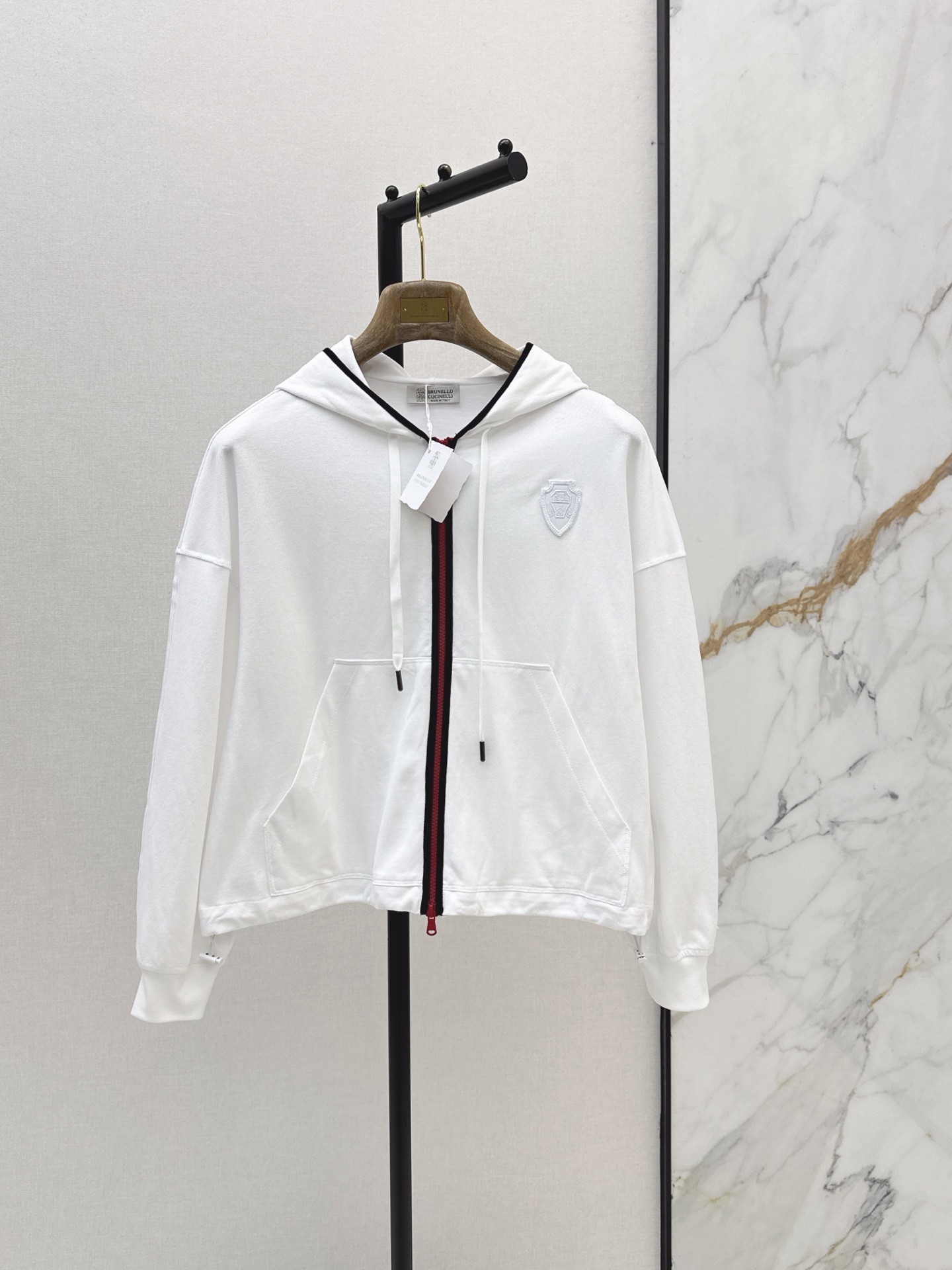 Brun 26ss hooded jacket