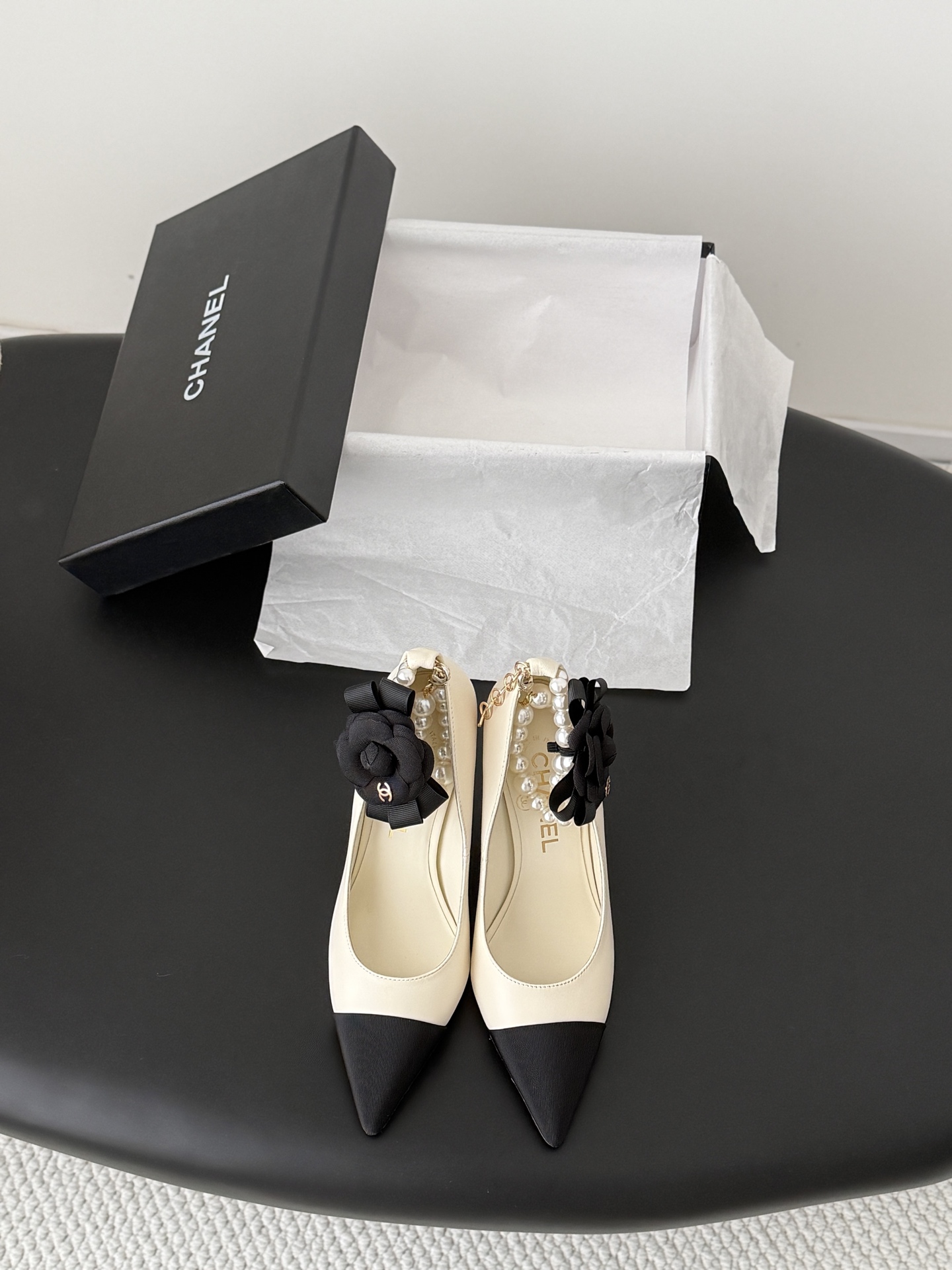 Chan 26ss stilettos mary janes