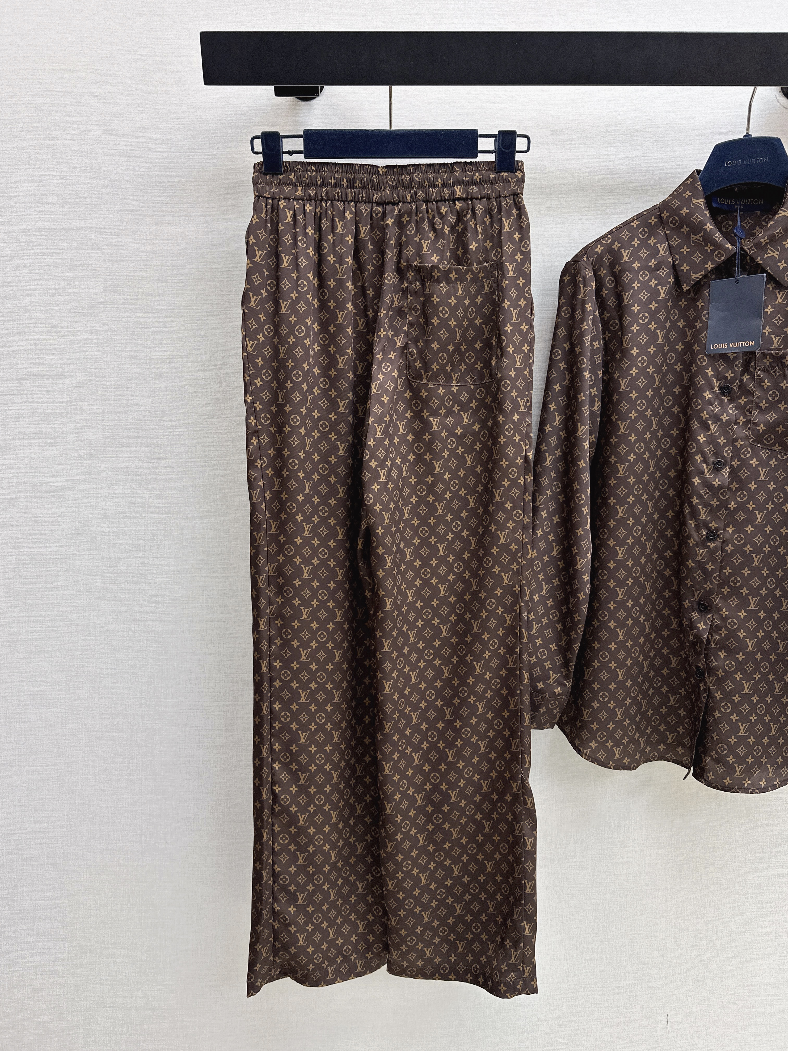 Loui 26ss print shirt pants  set