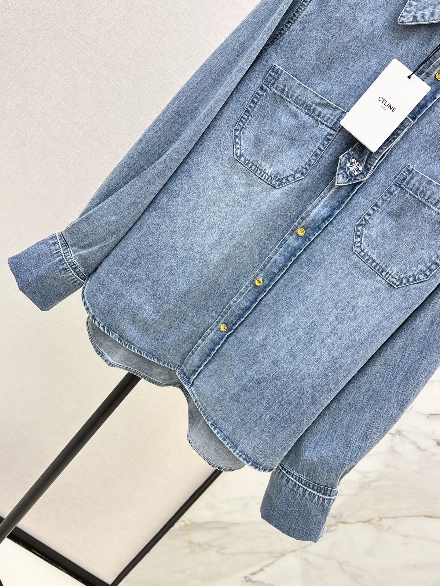 Celi 26ss denim shirt jacket