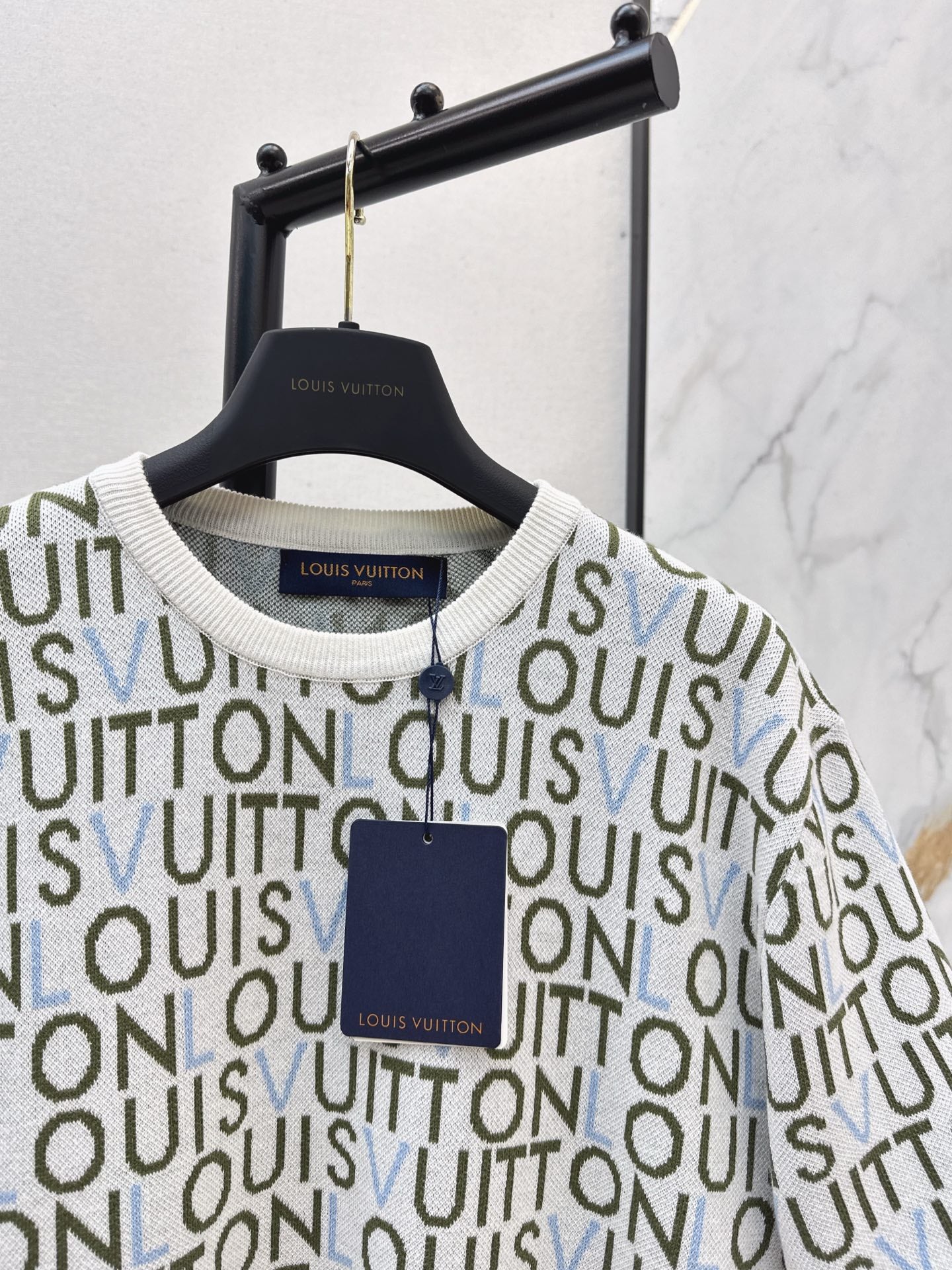 Louis 26ss jacquard knit t-shirts