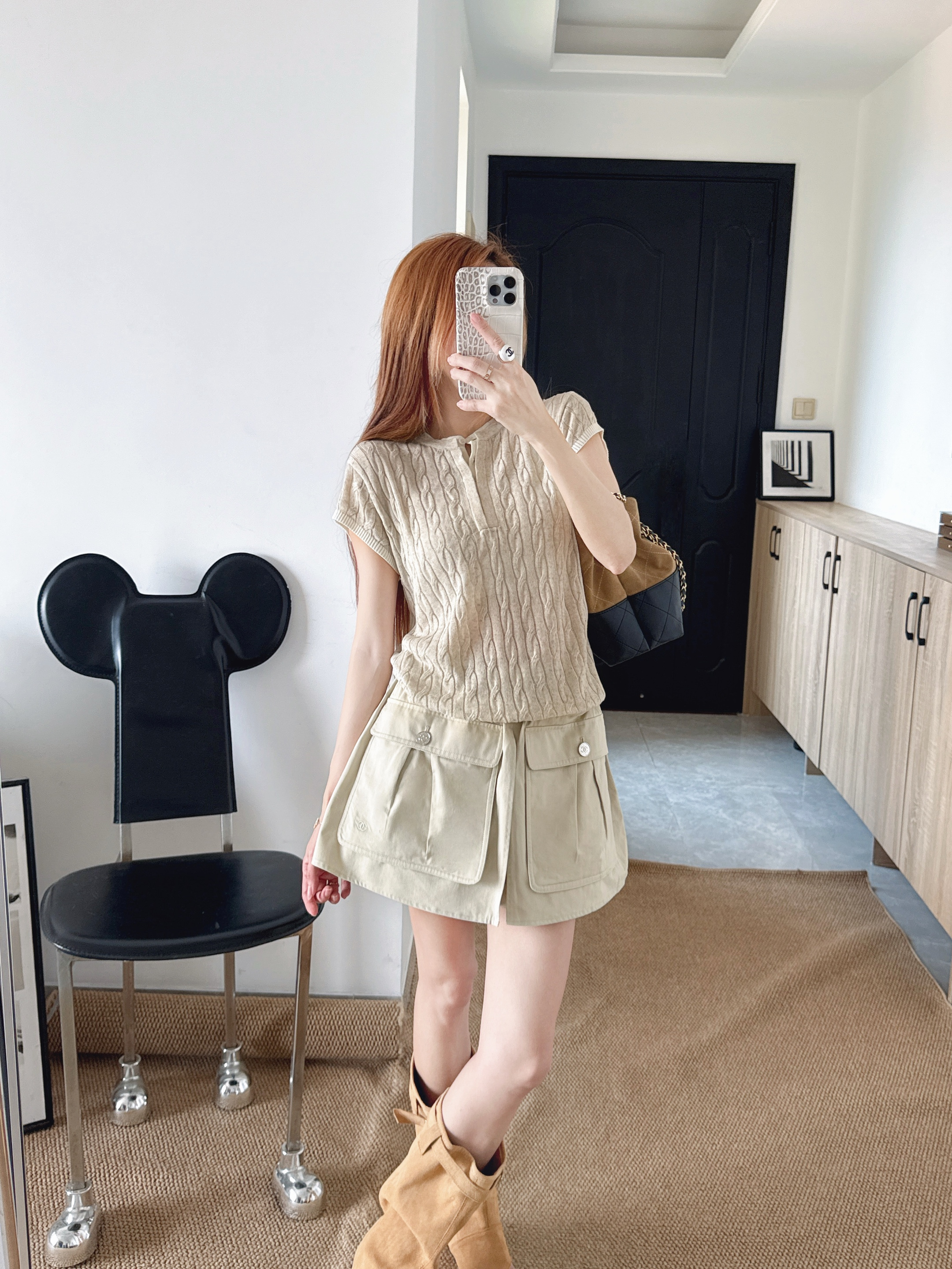 Ralp 26ss sleeveless knitwear