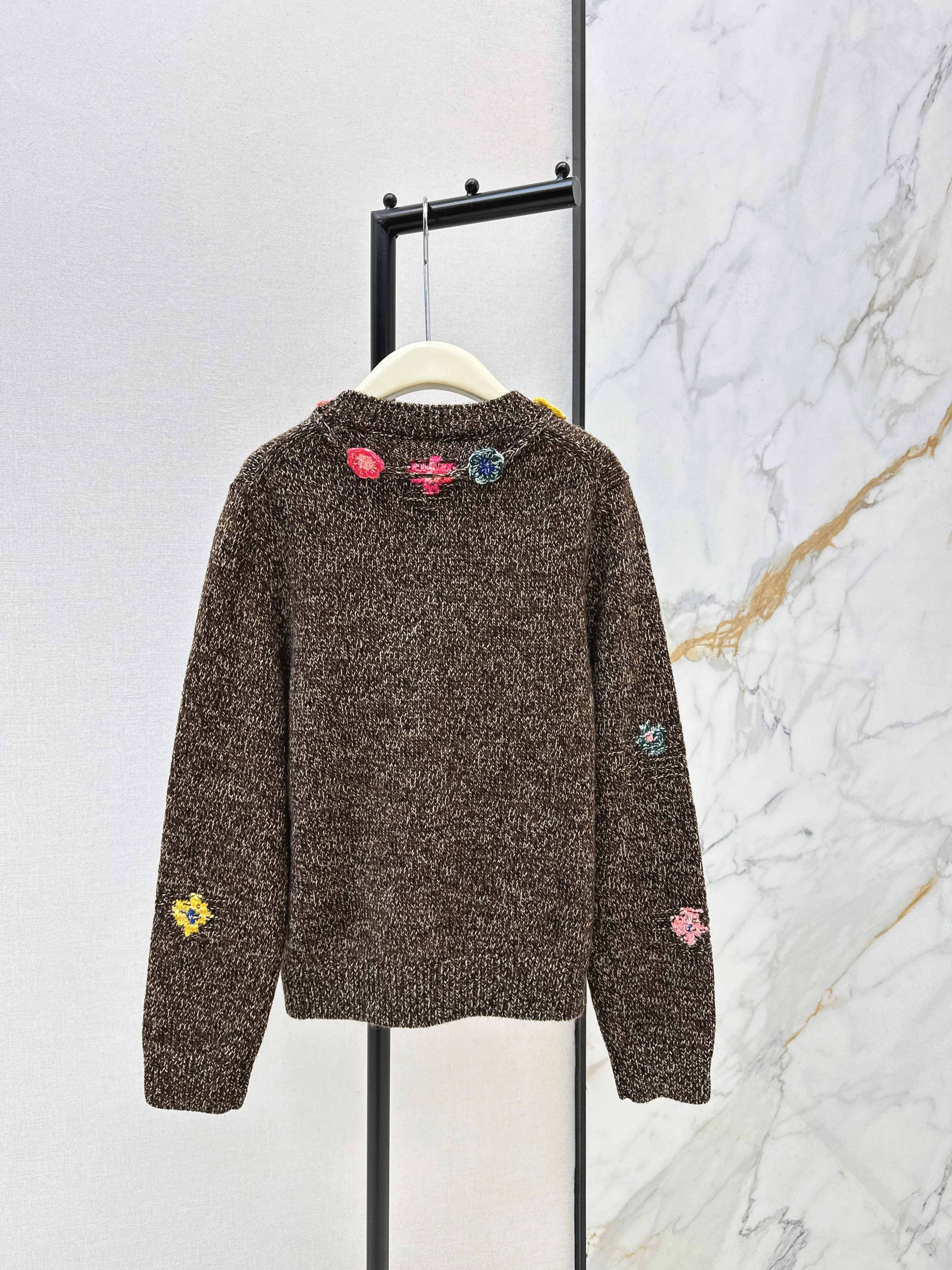 Erdo 26ss jacquard sweater