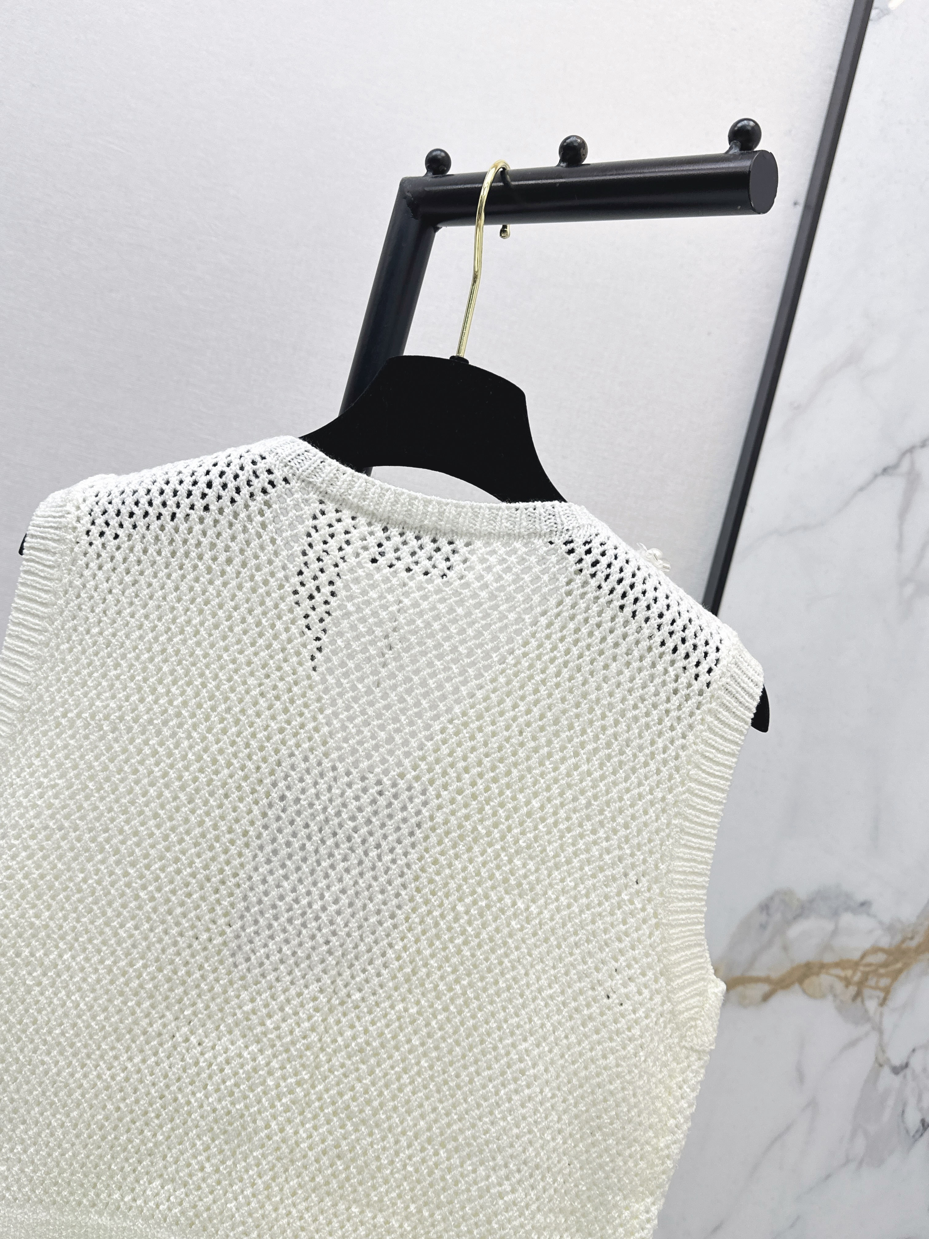 Chan 26ss beding knit vest