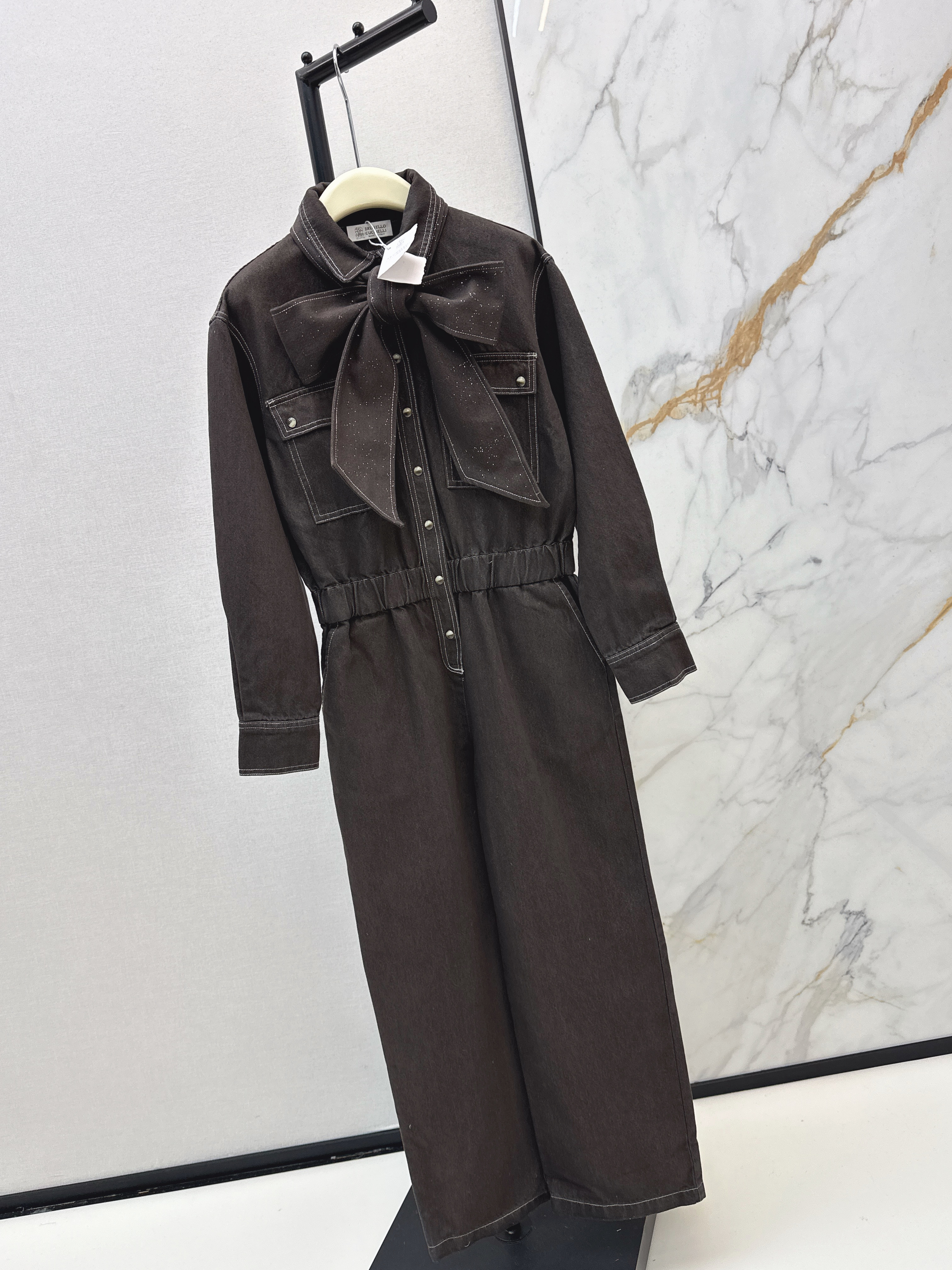 Brun 26ss cargo jumpsuit