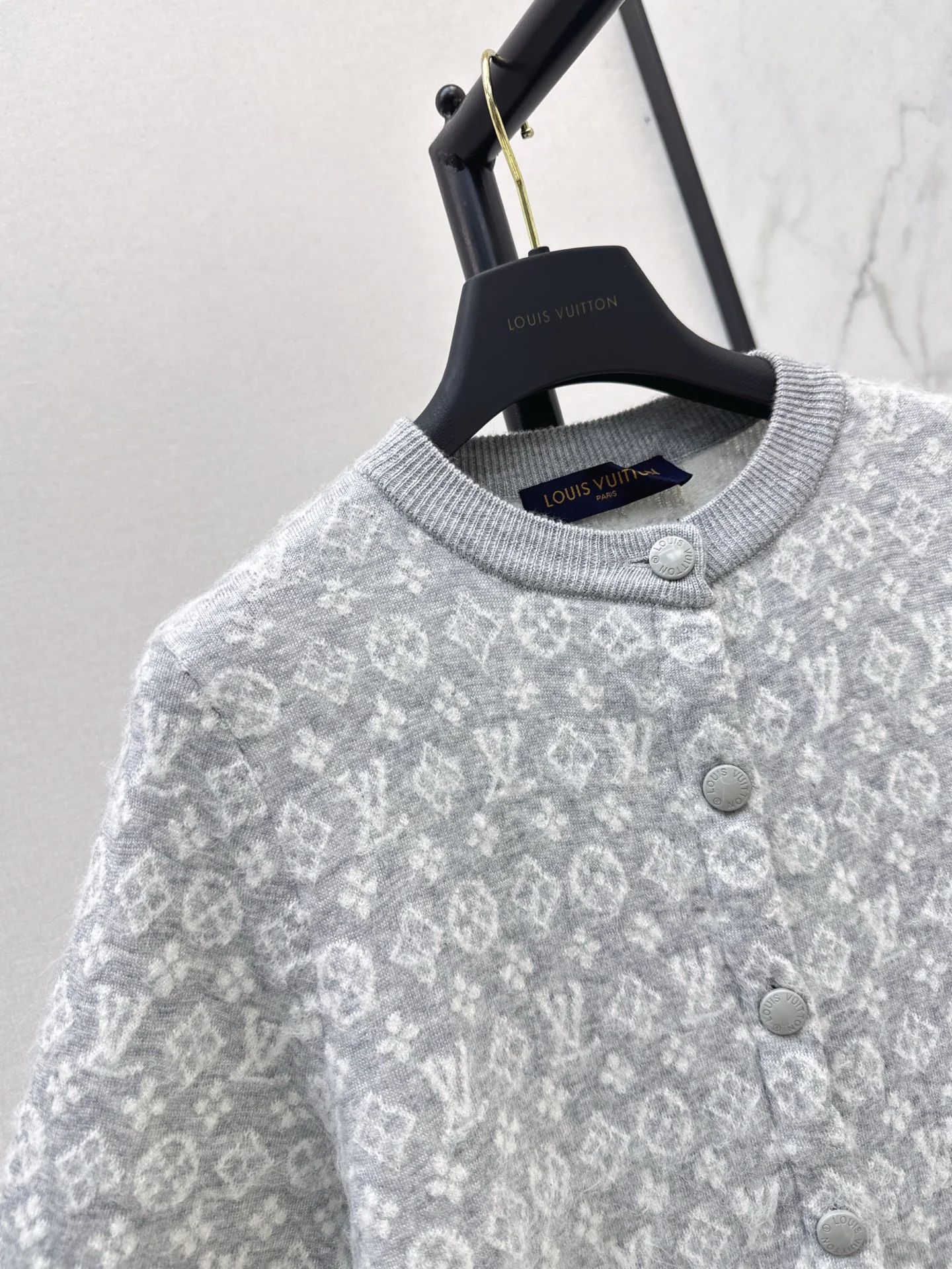 Loui 25fw jacquard cardigan