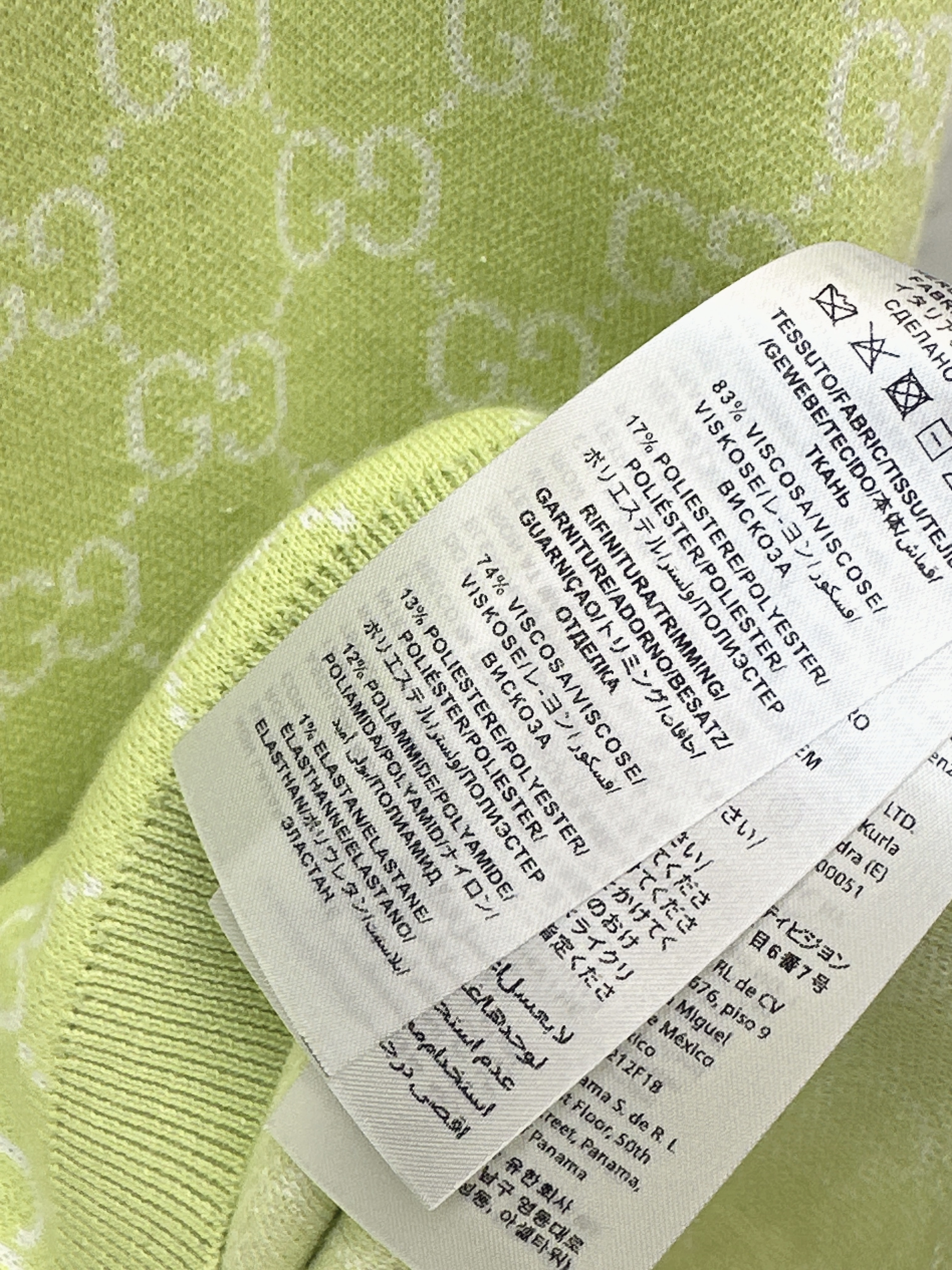 Guc 26ss jacquard sleeveless dress