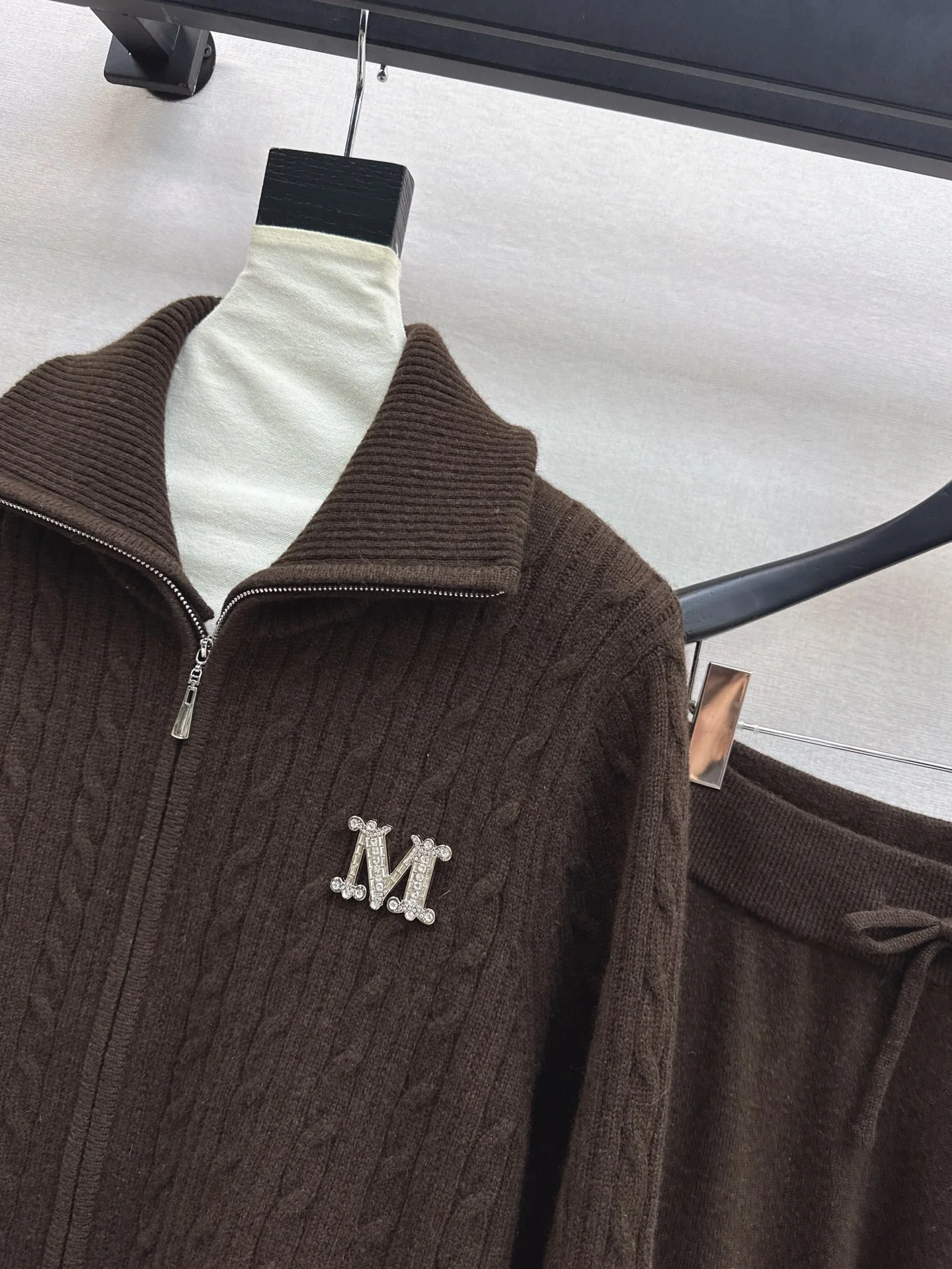 Max 25fw wool jacket+straight pants