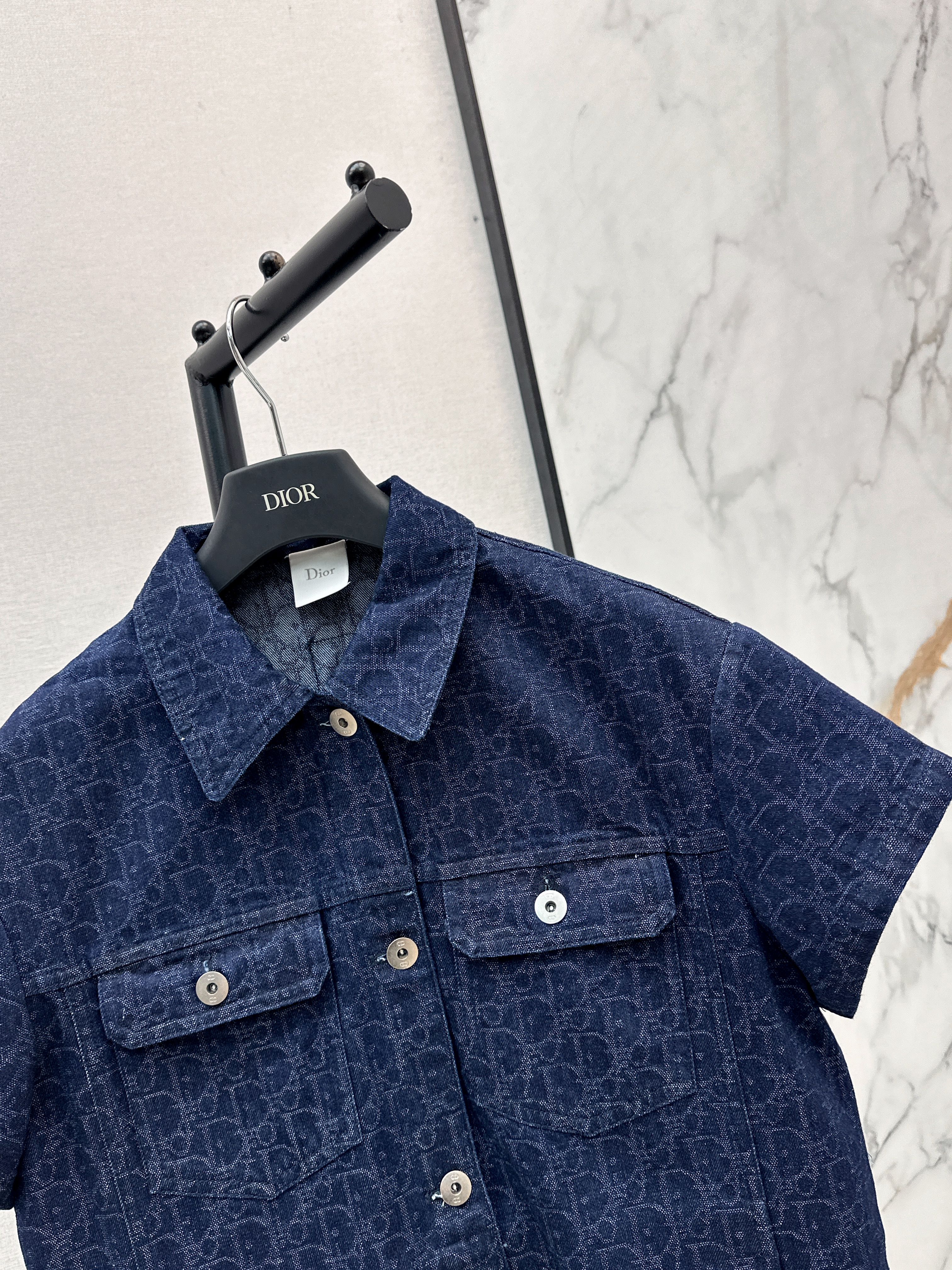 CD 26ss denim sleeveless jacket