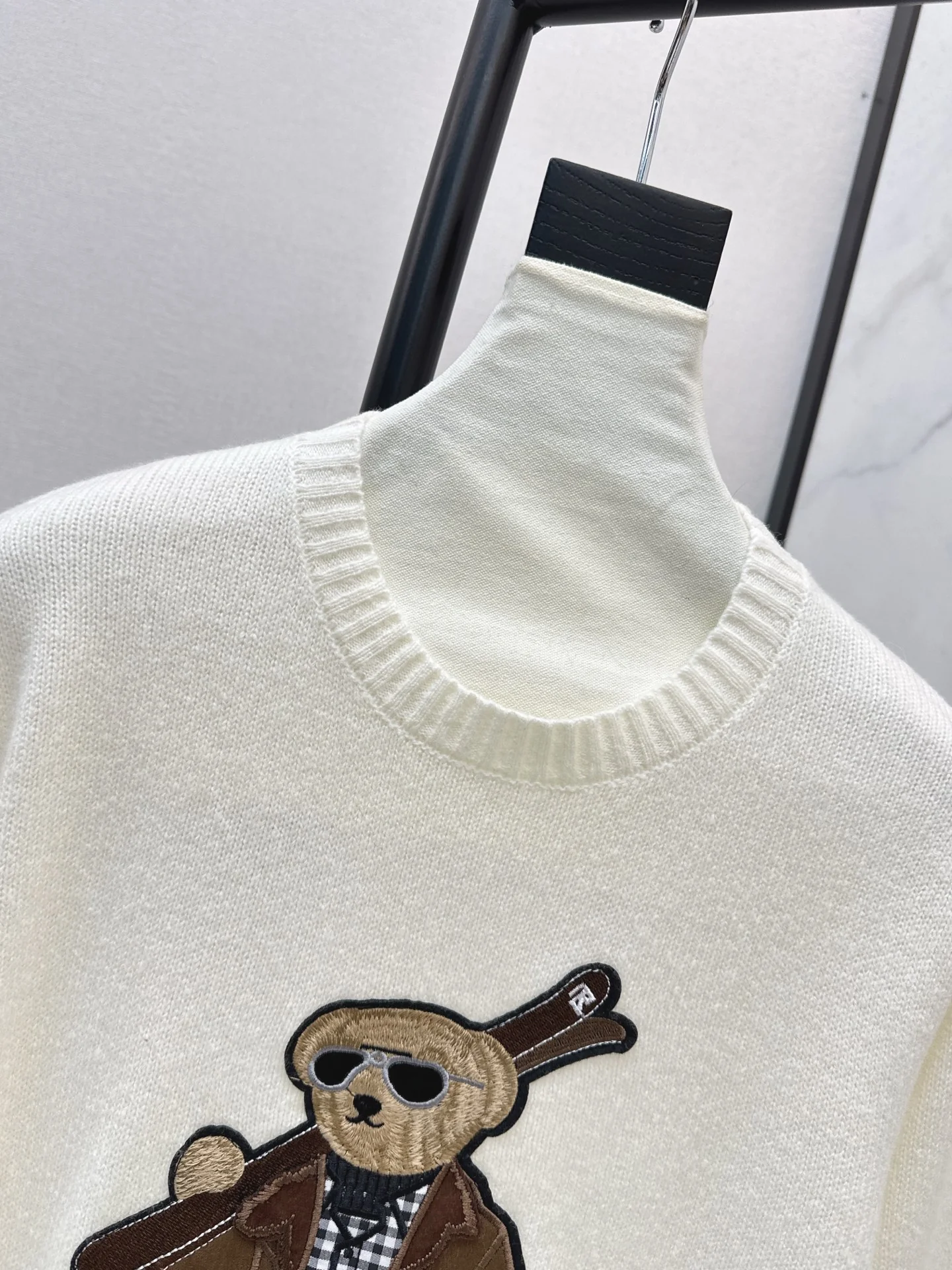 Ralp 25fw embroidery sweater