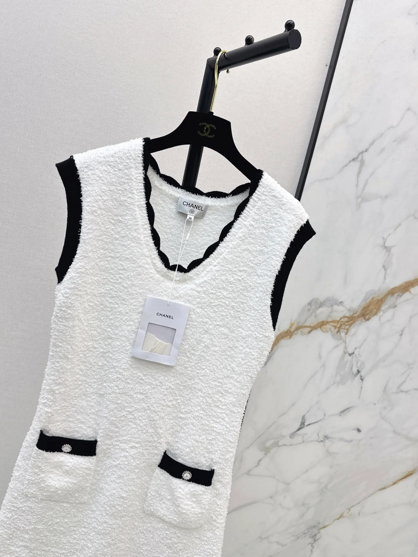 Chan 26ss knit dress