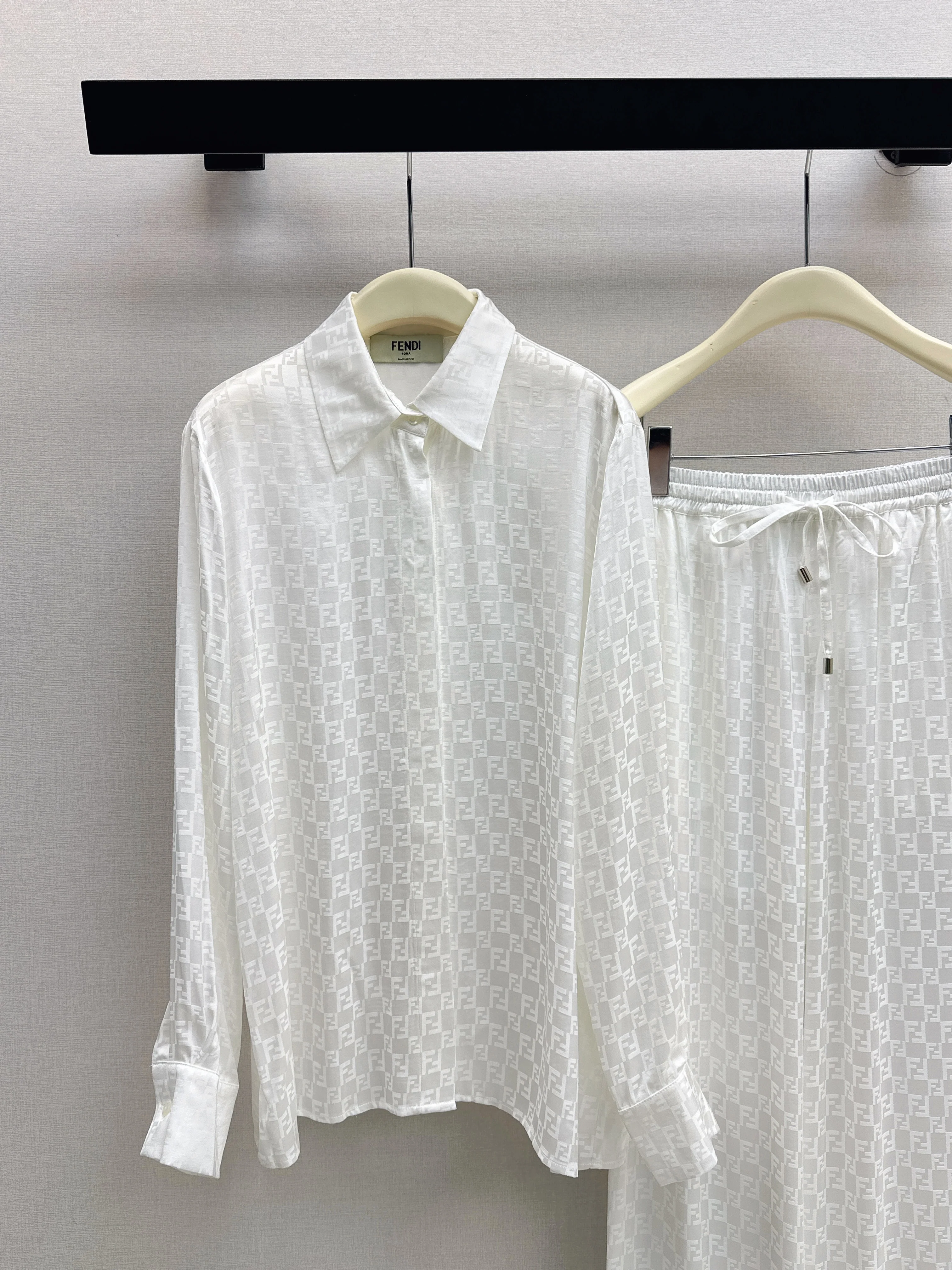 Fend 26ss jacquard outfit sets