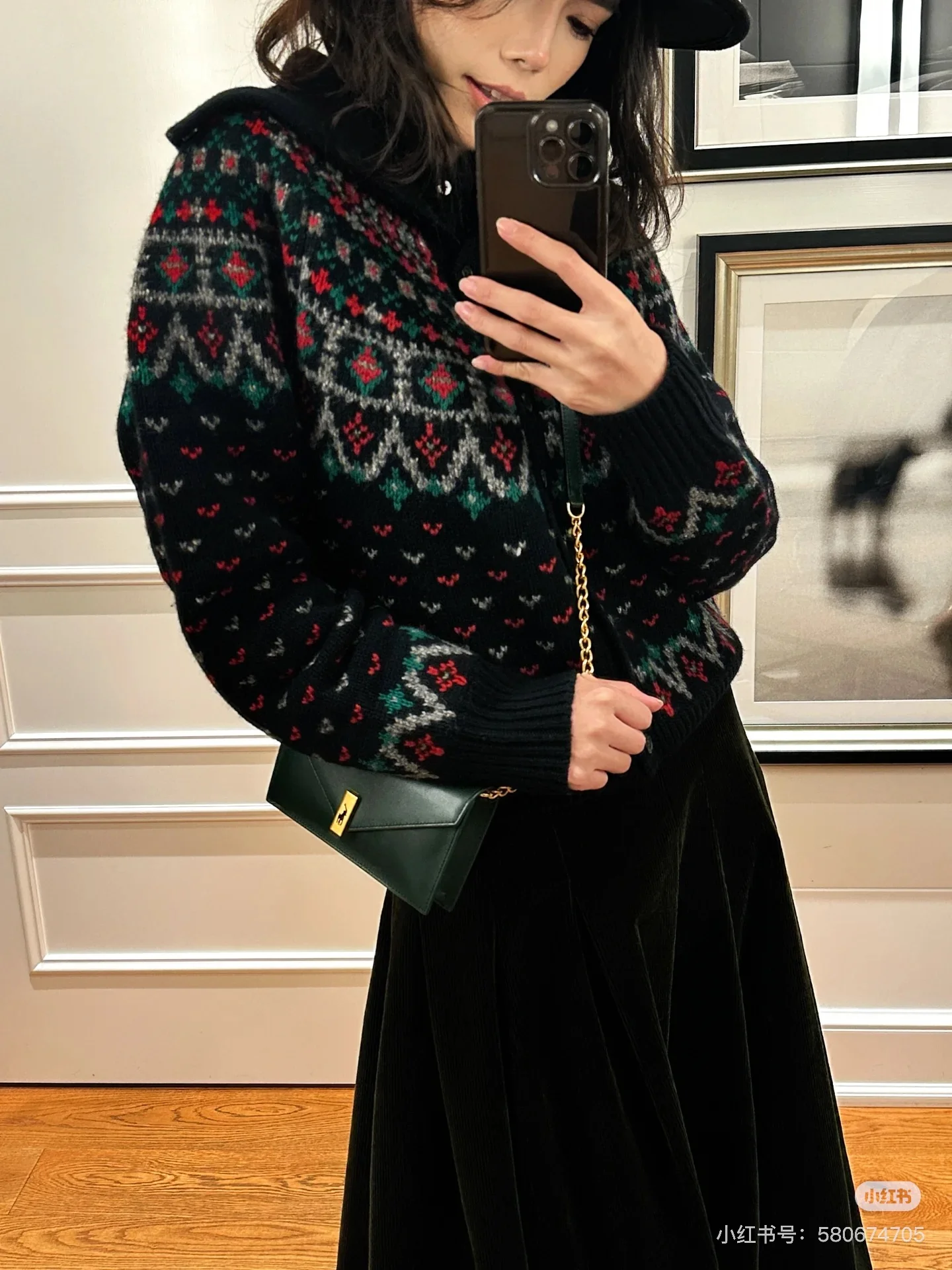 Ralp 26ss fair isle cardigan