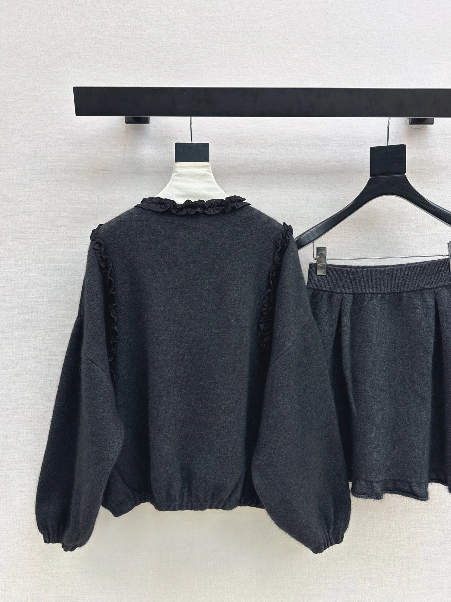 Chan 26ss wool outfit set