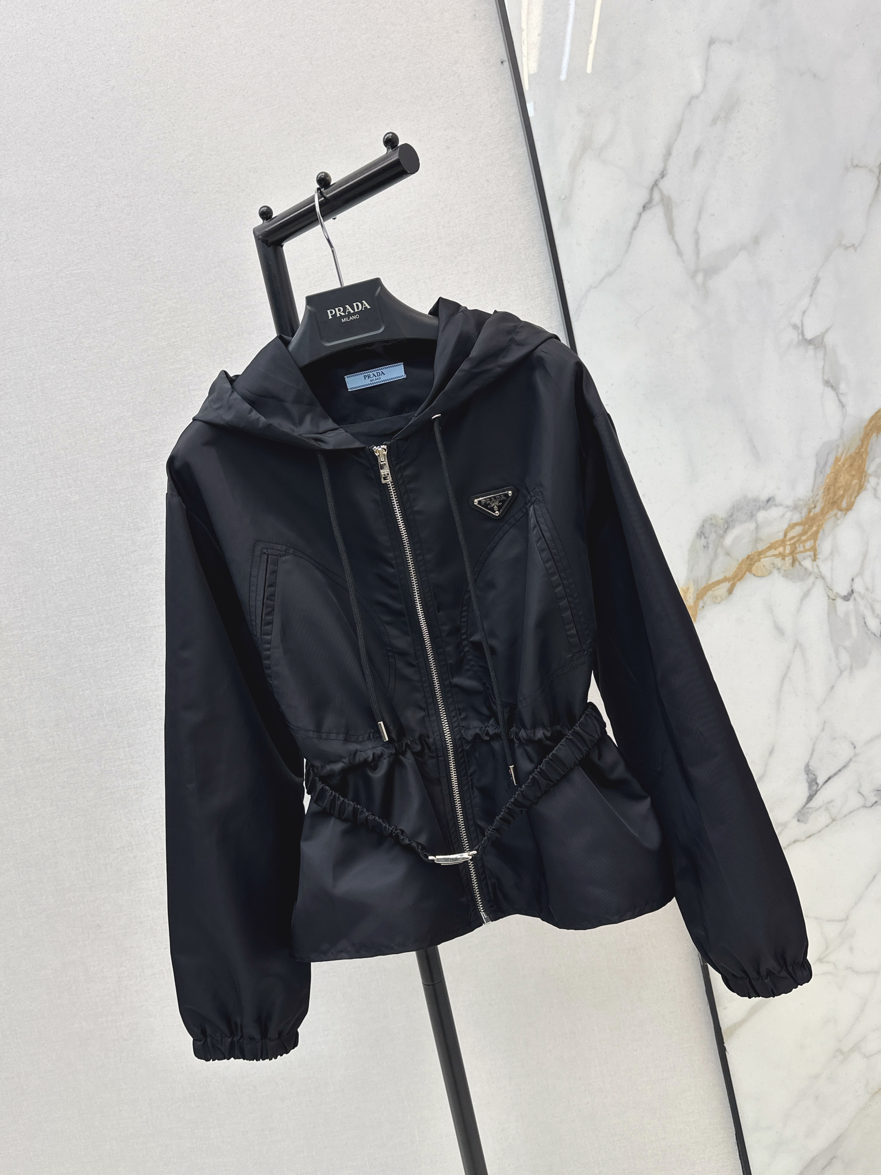 Pra 26ss hooded jacket