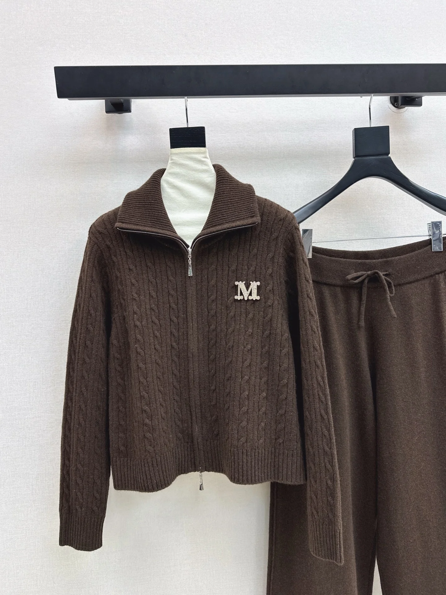 Max 25fw wool jacket+straight pants