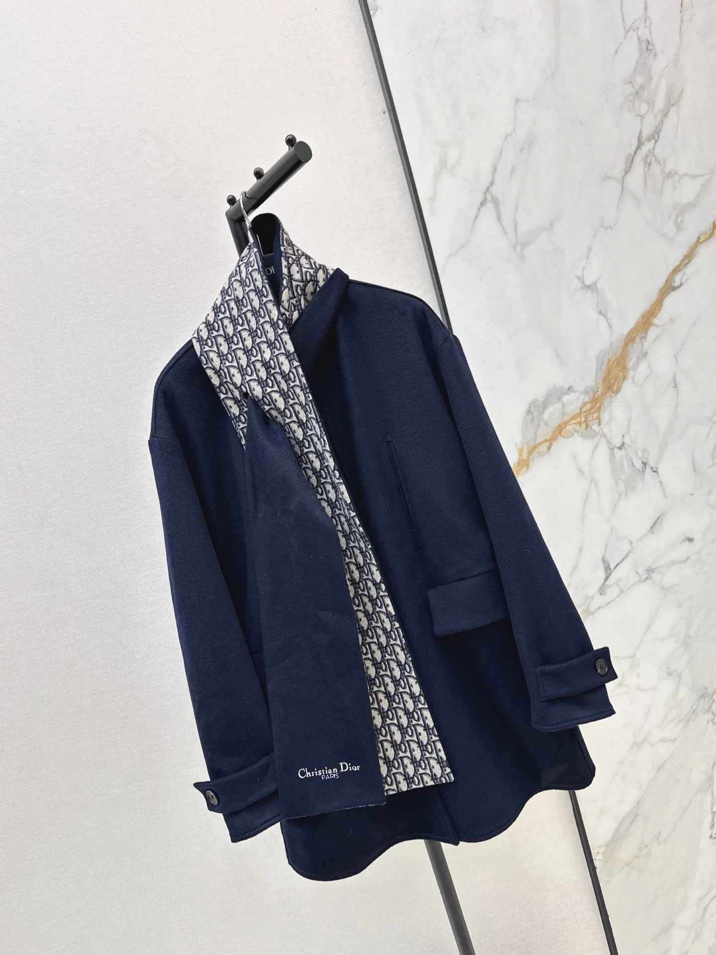 CD 25fw woolen jacket