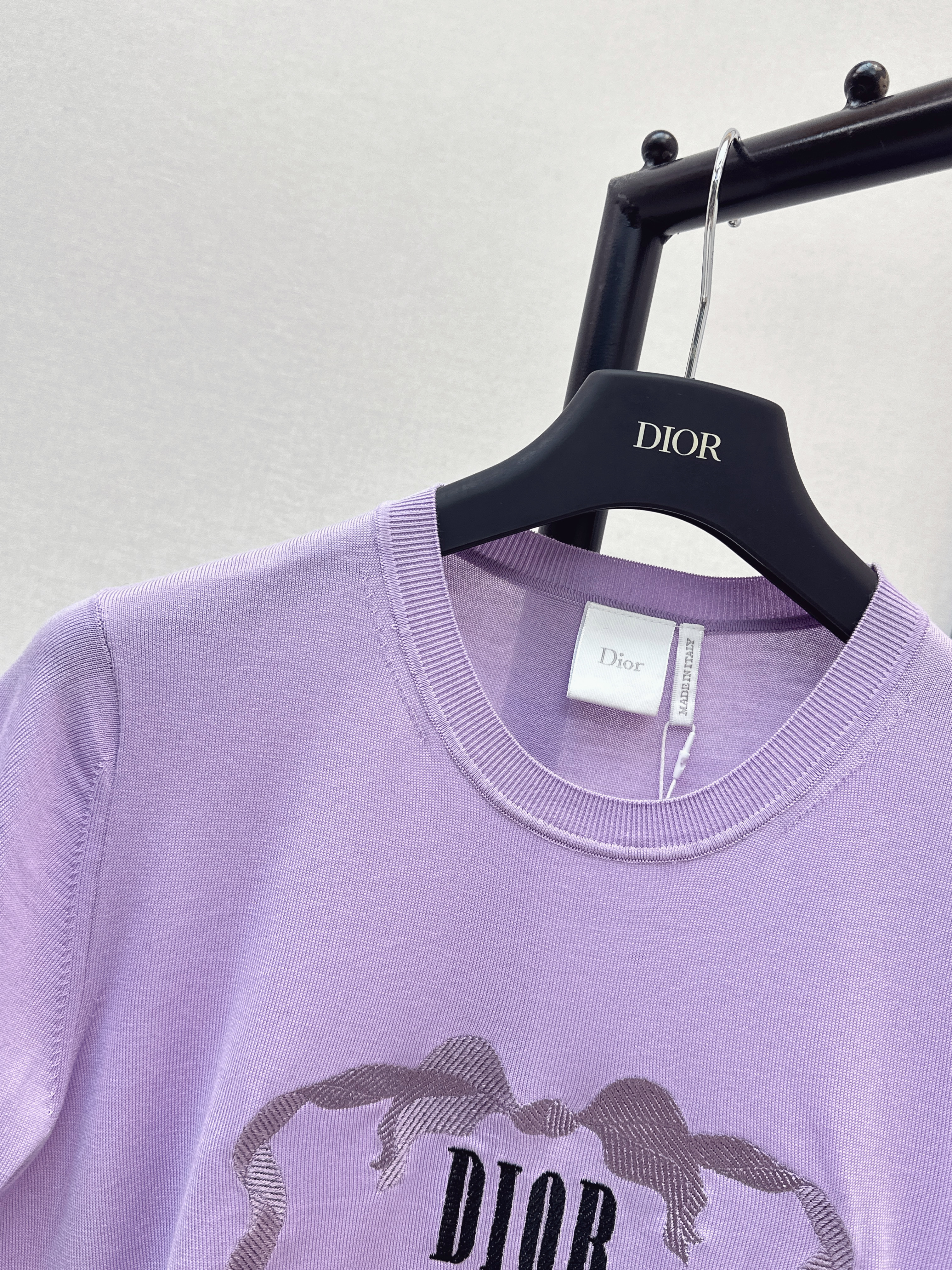 CD 26ss embroidery knit top