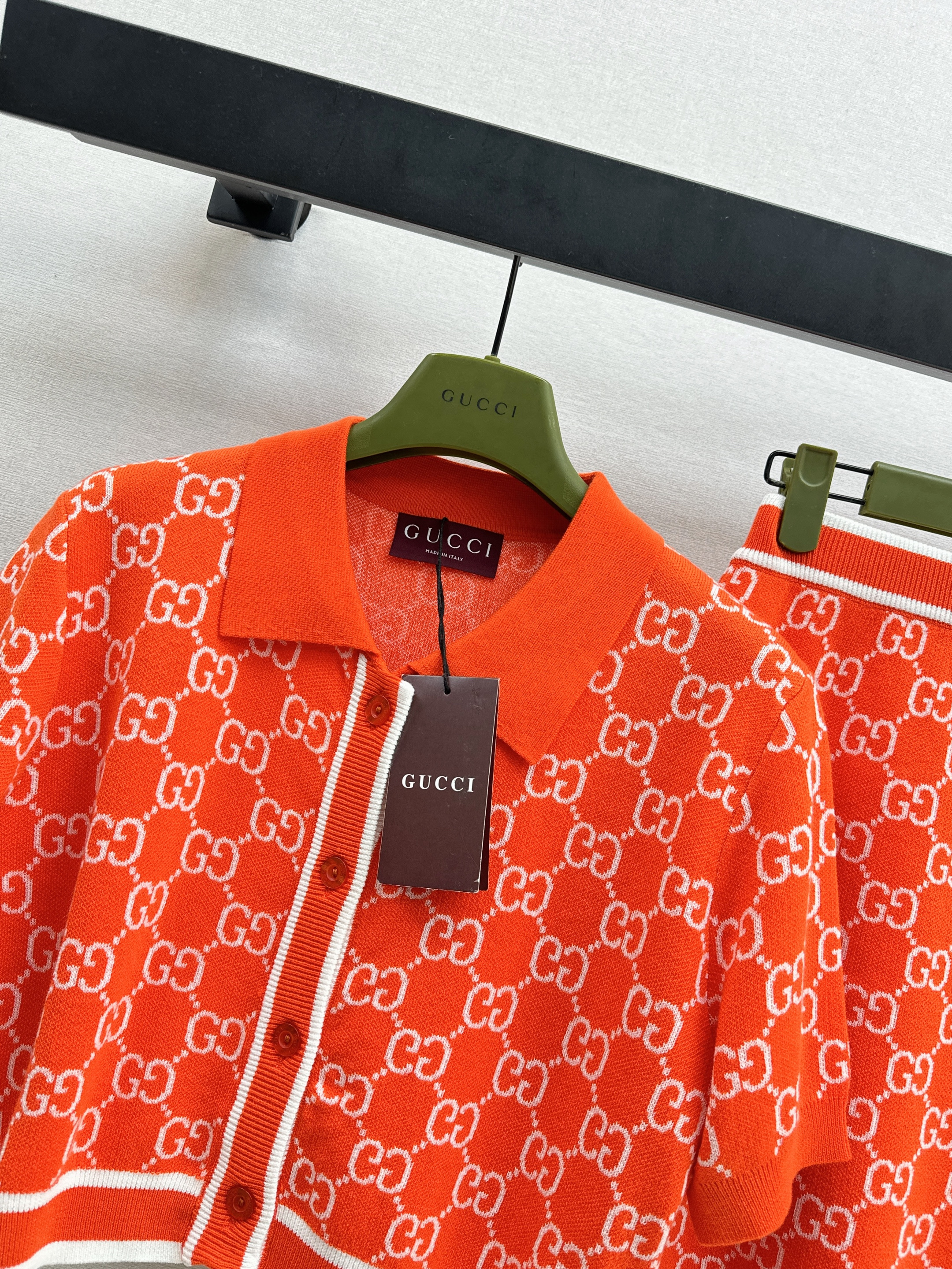 Guc 26ss jacquard suit