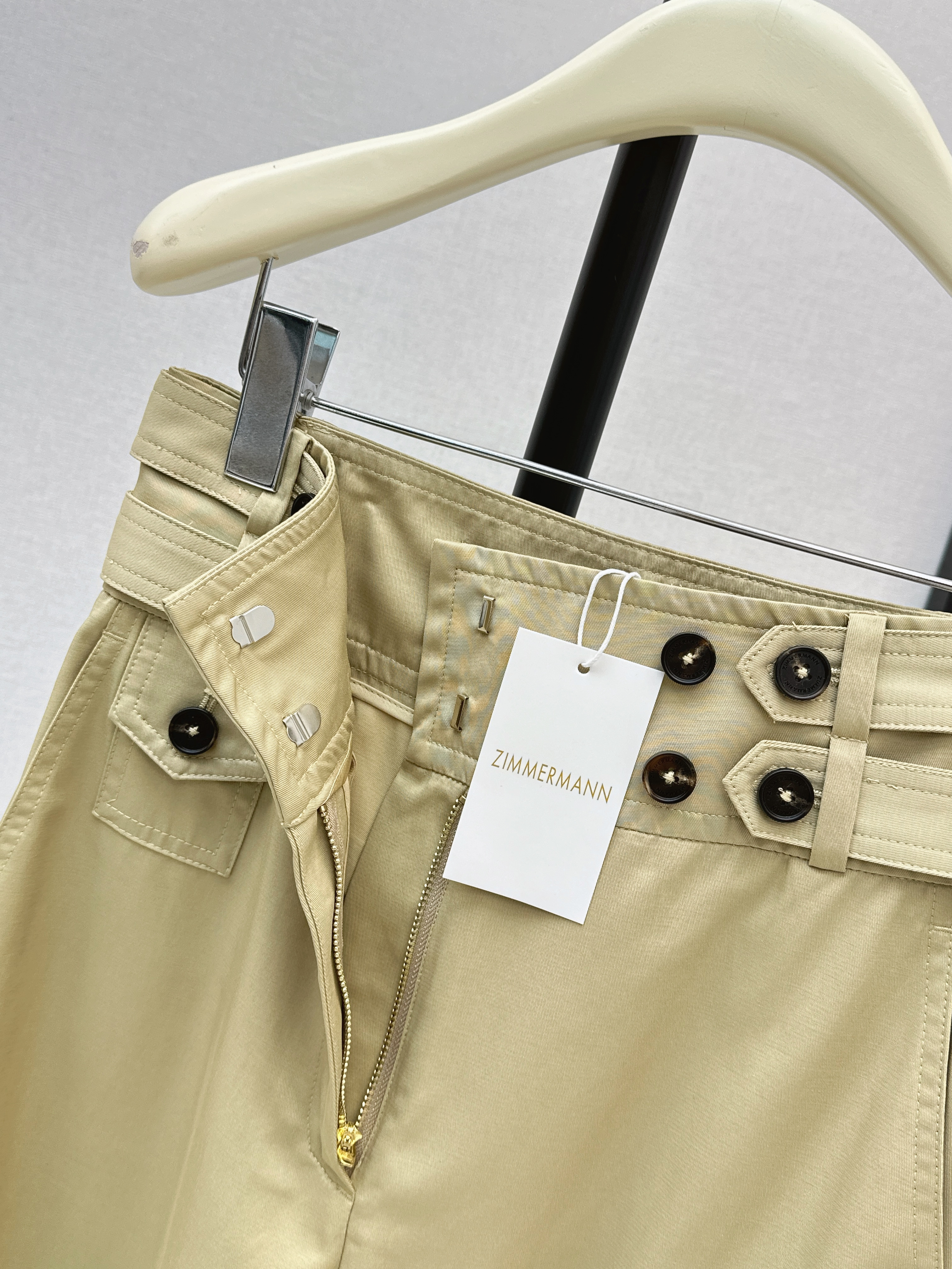 Zimm 26ss wide-leg pants