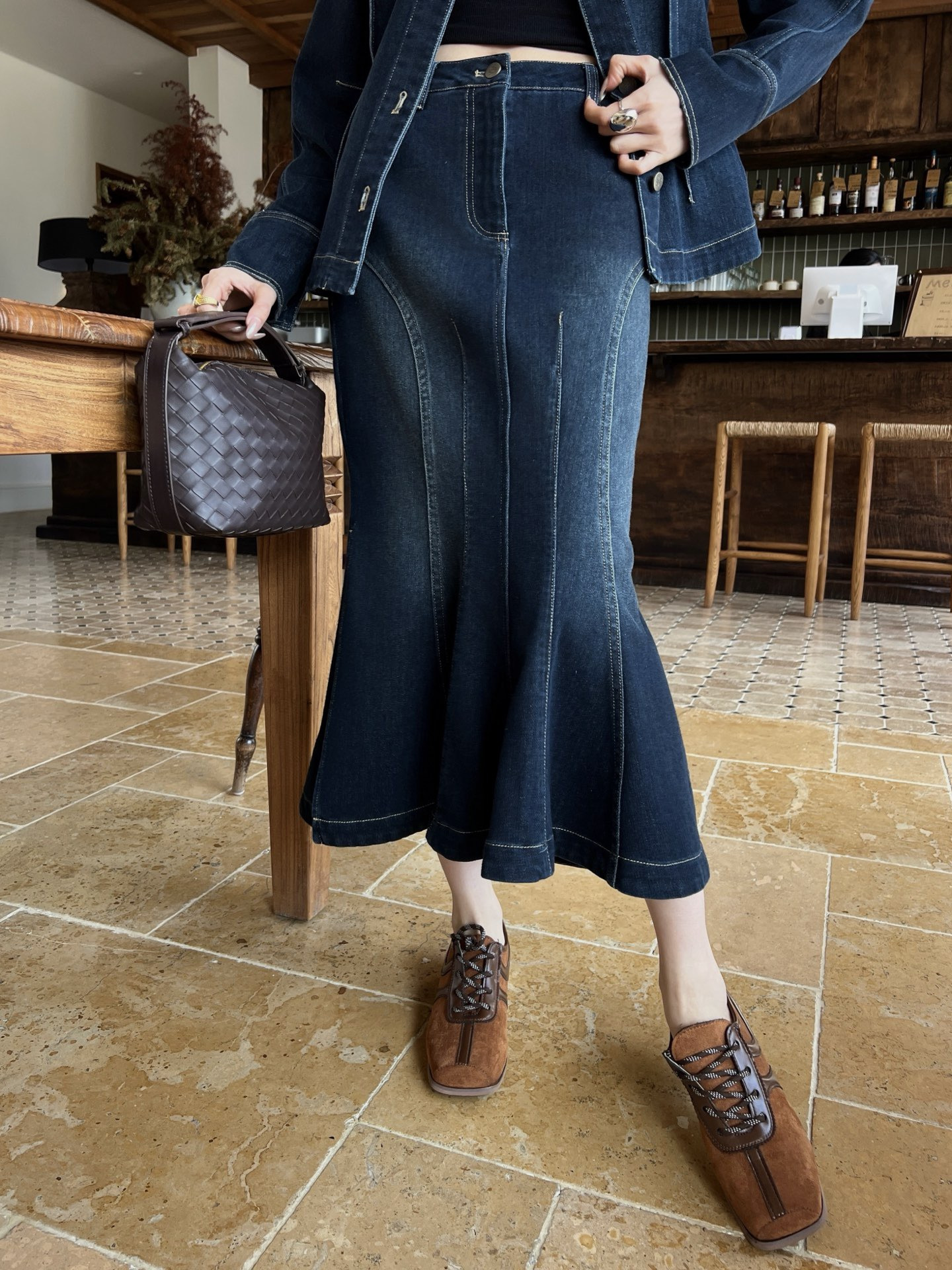 Loe 26ss mermaid skirt