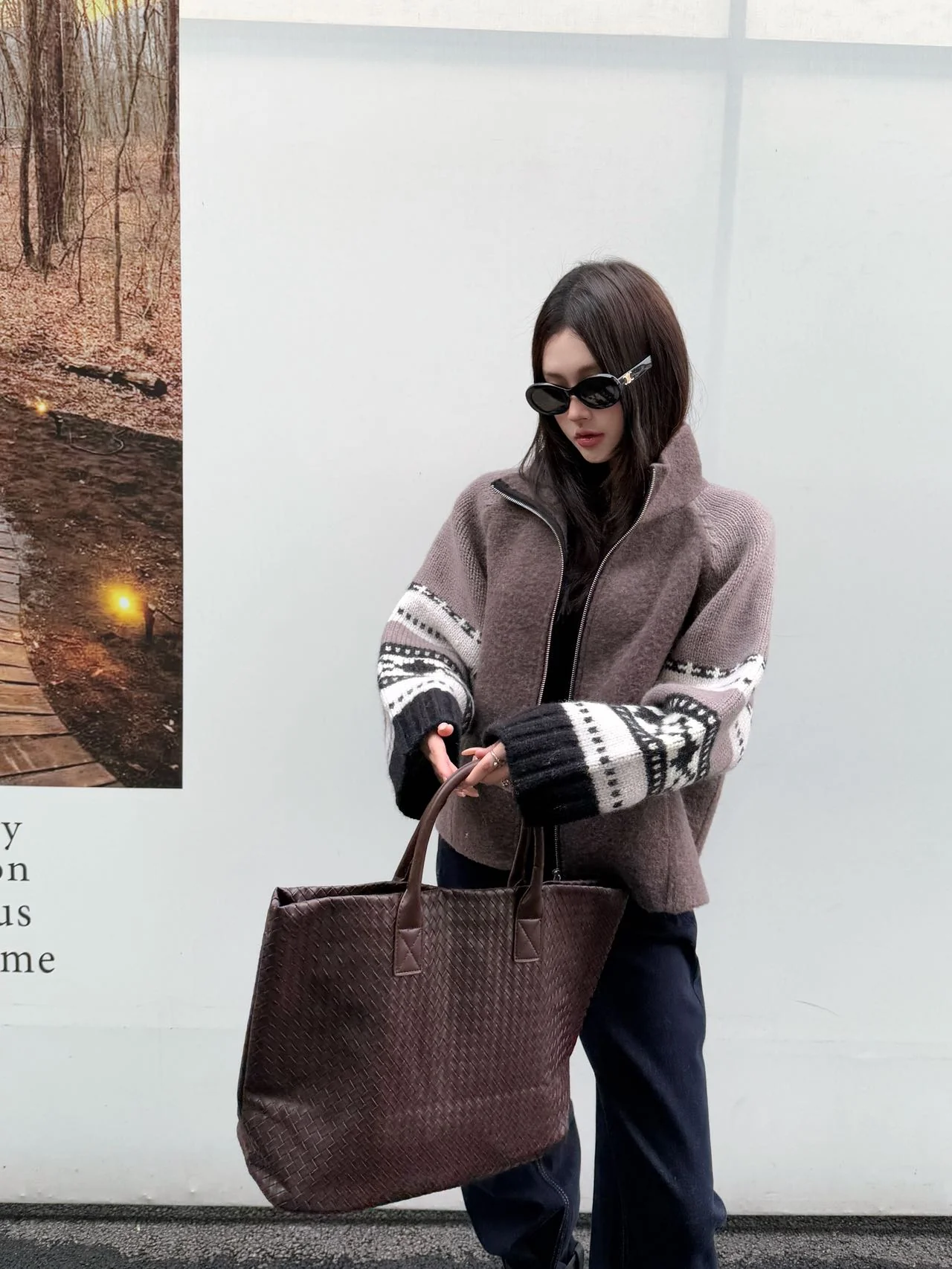 Brun 25fw woolen jacket