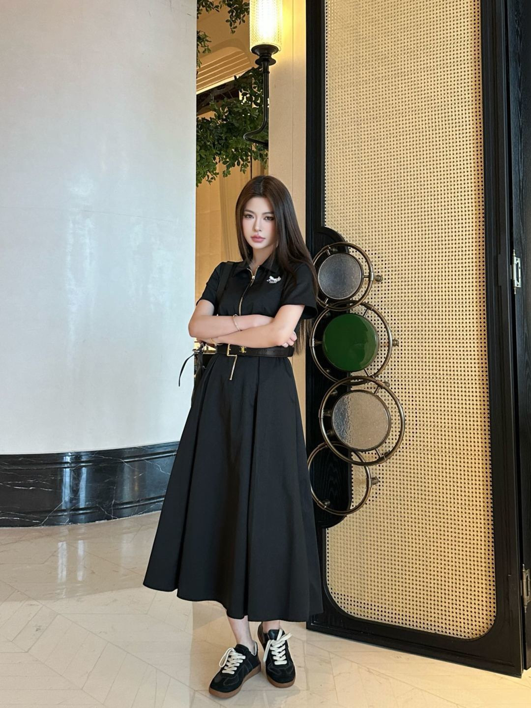 Celi 26ss embroidery dress