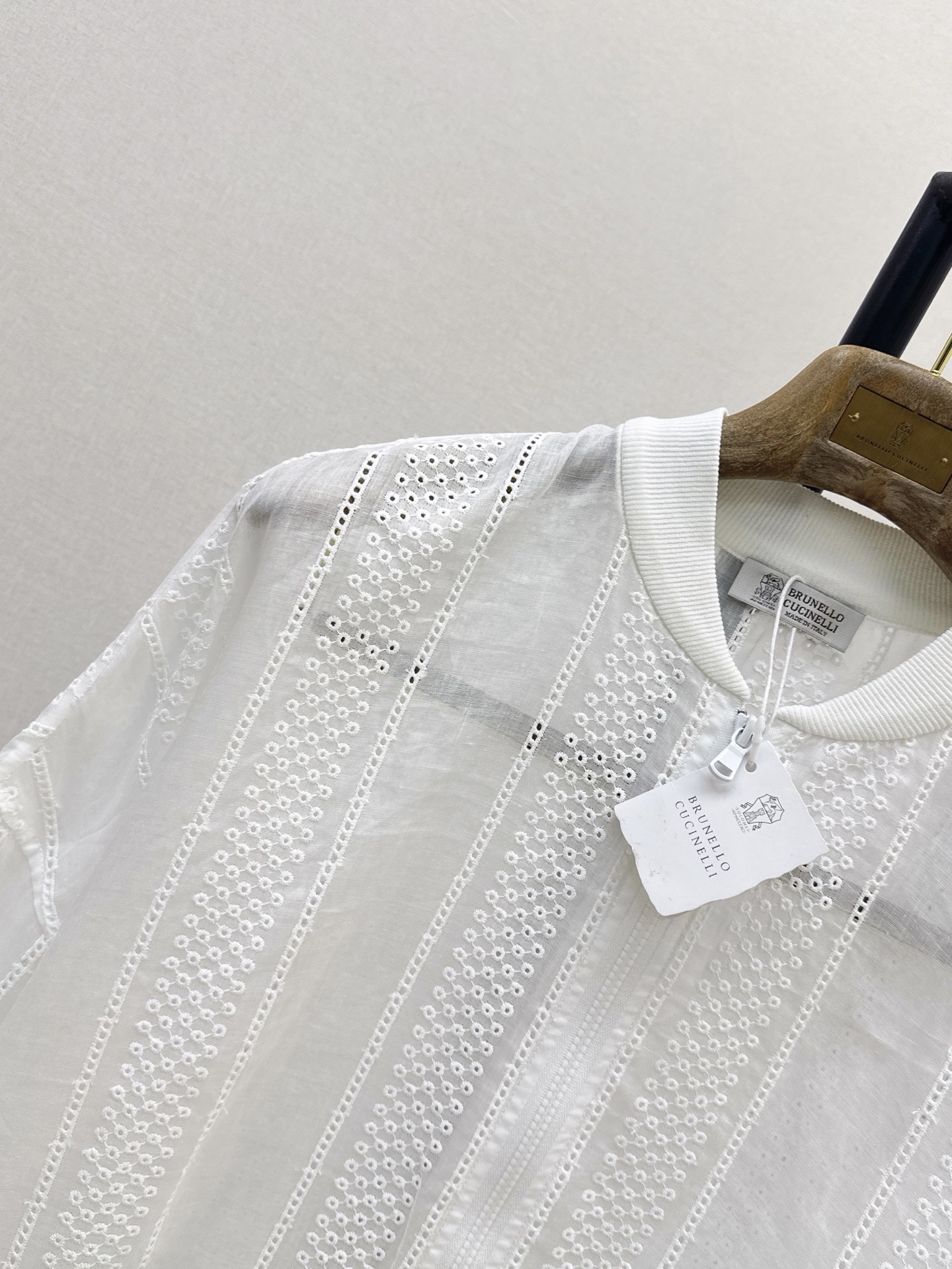 Brun 26ss hollow bomber jacket