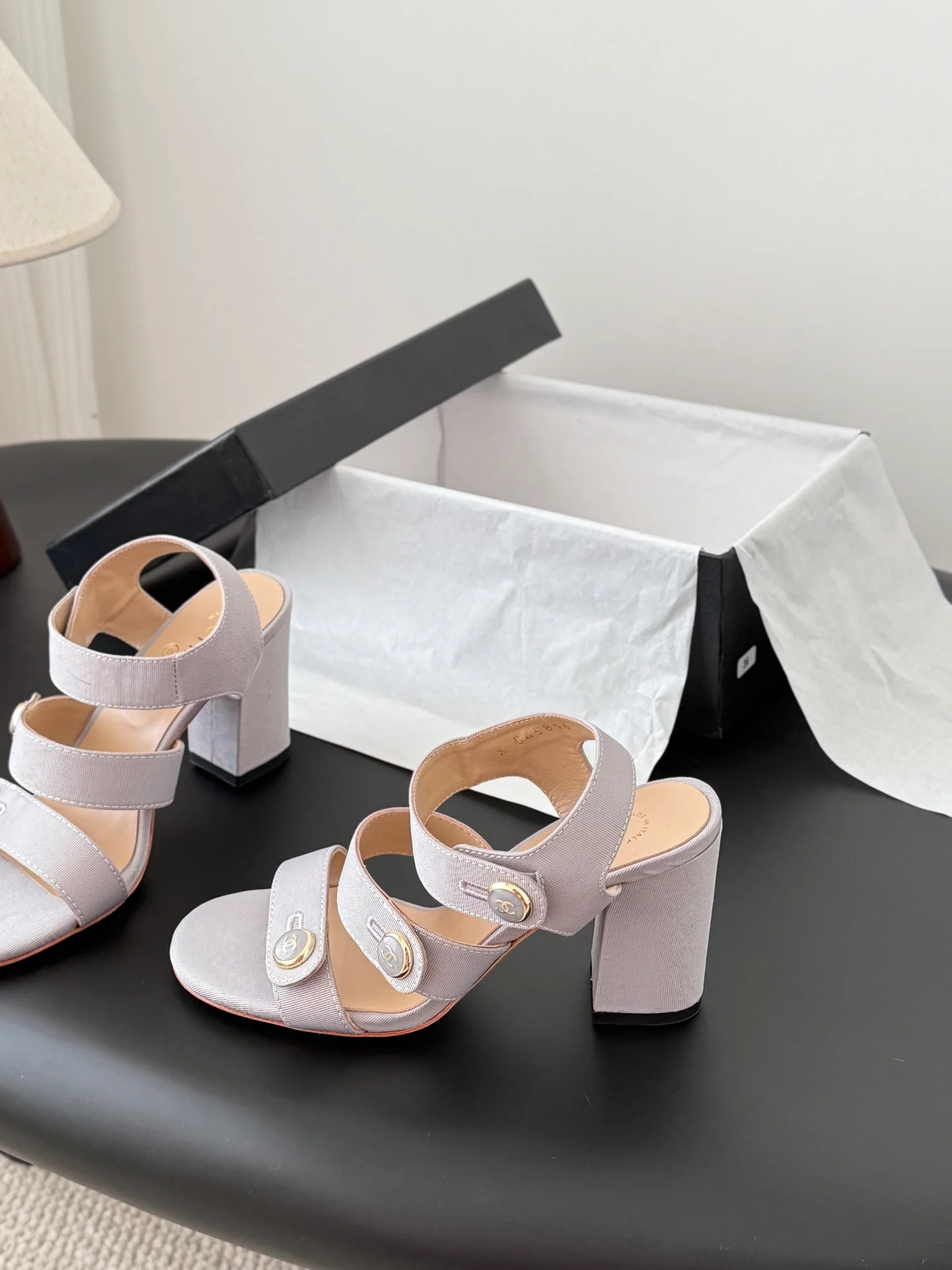Chan high*heeled sandals