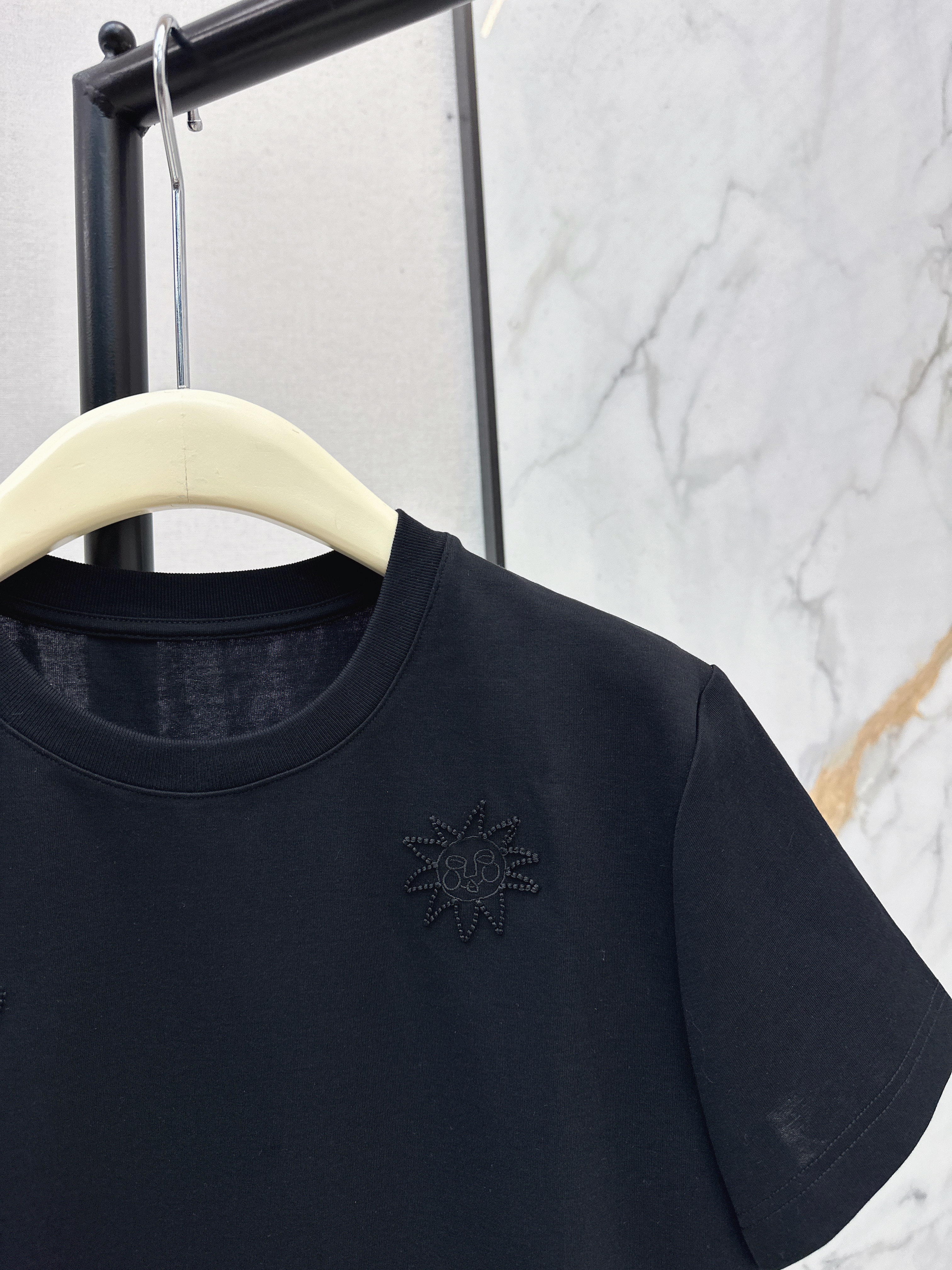 Chan 26ss beading t-shirt