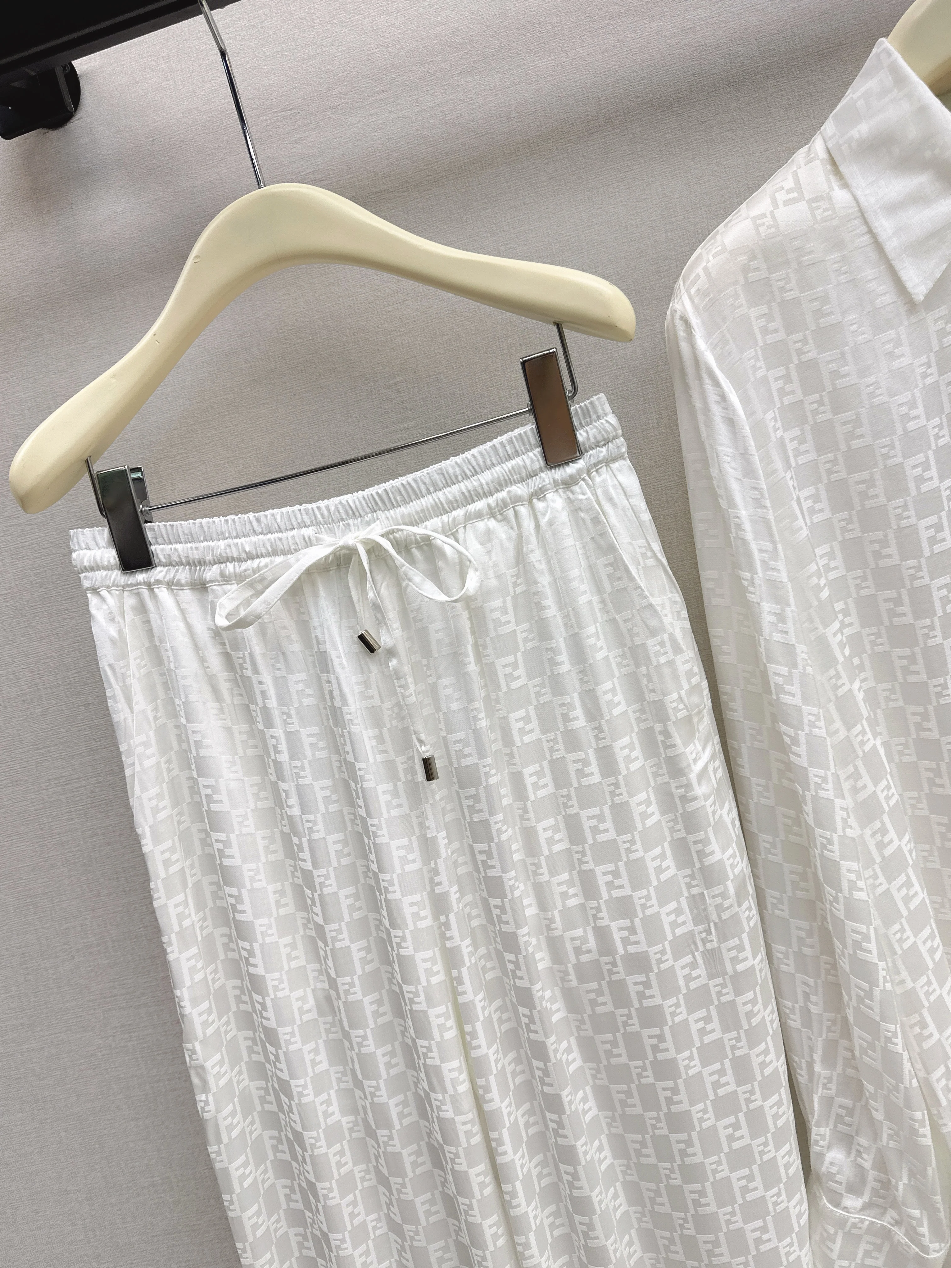 Fend 26ss jacquard outfit sets