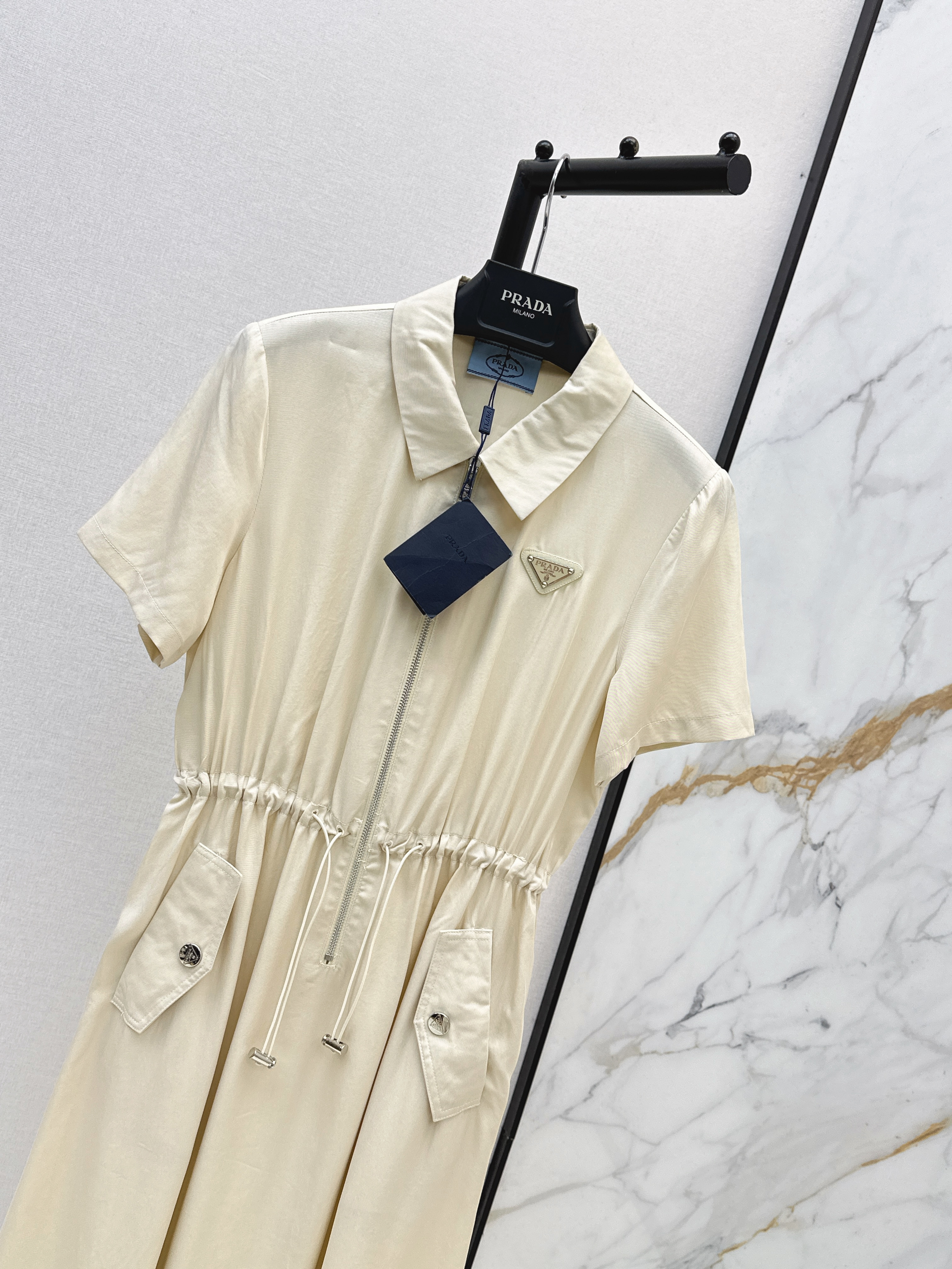 Pra 26ss drawstring dress